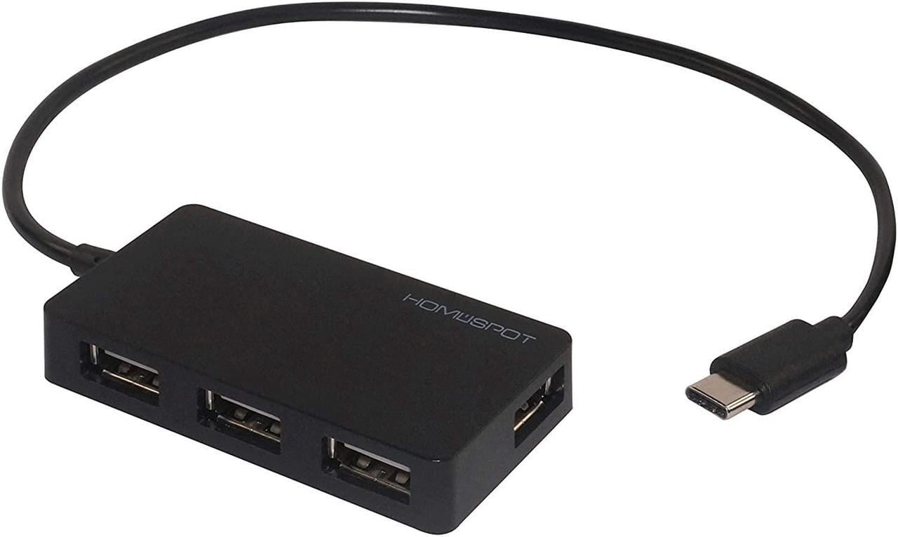 HomeSpot Type C Adapter Hub with 4 USB 2.0 Ports