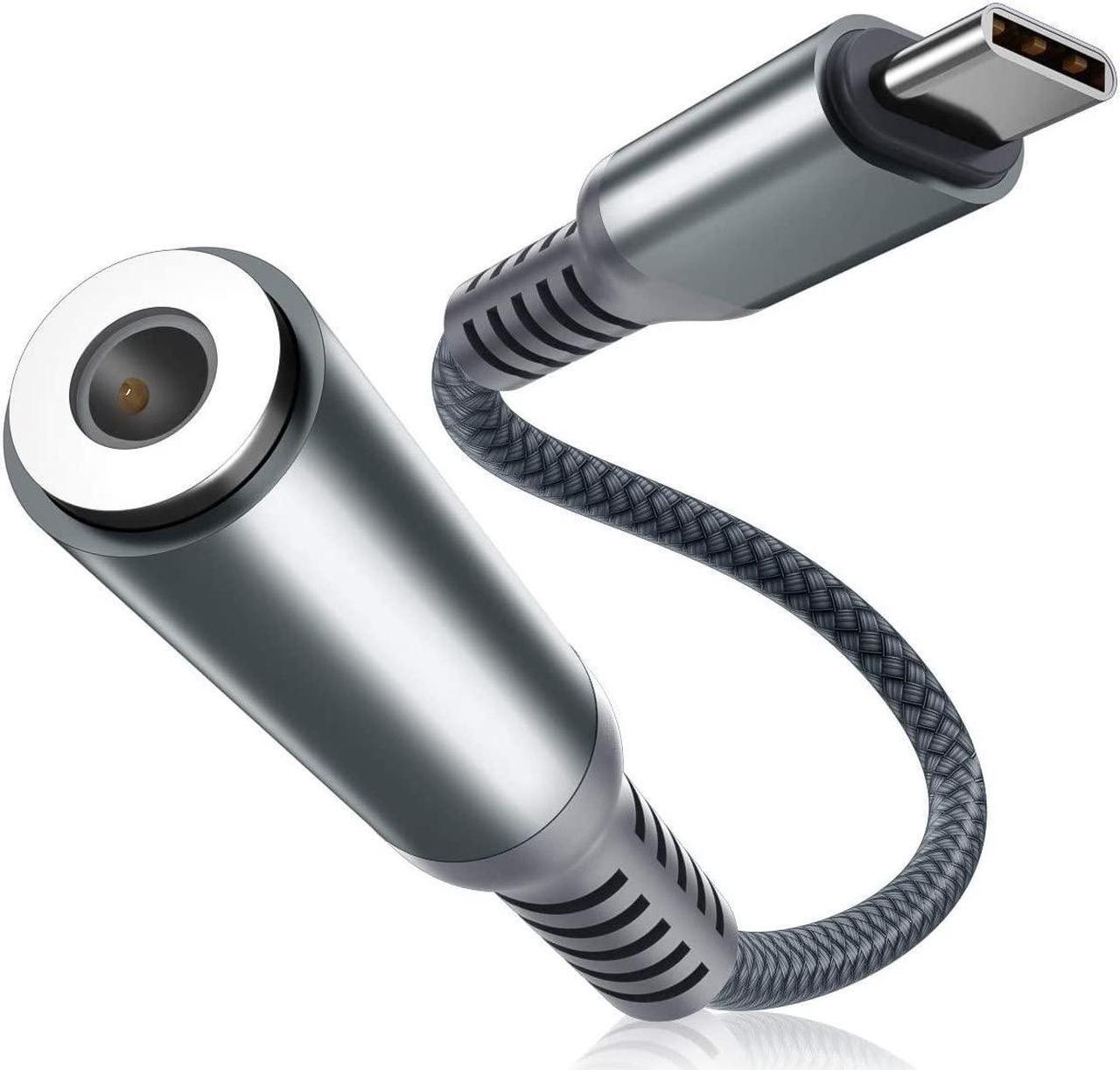 Main image of iPhone 16 16e 15 Headphone Aux Adapter USB-C to 3.5mm Audio Converter Type C to 1/8 Inch Jack for  15 Pro Max Plus  Galaxy S25 S24 S23 iPad 10 10th Air 4th 5 5th Mini 6th 7 7th Gen