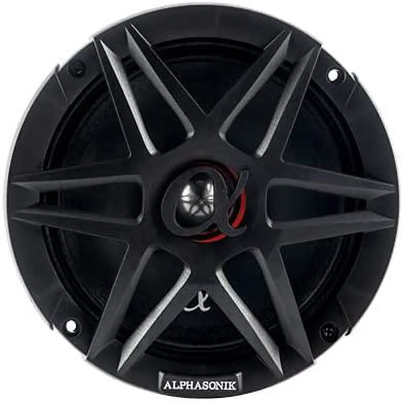 Alt view image 2 of 6 - 1 Pair of ABM65 DYNAMIS Series 6.5" 600 Watts Max 150 Watts RMS Mid-Range Car Audio Speaker 4-Ohm Cloth Surround, Non Pressed Paper Cone, Ferrite Magnet, and Grille Included