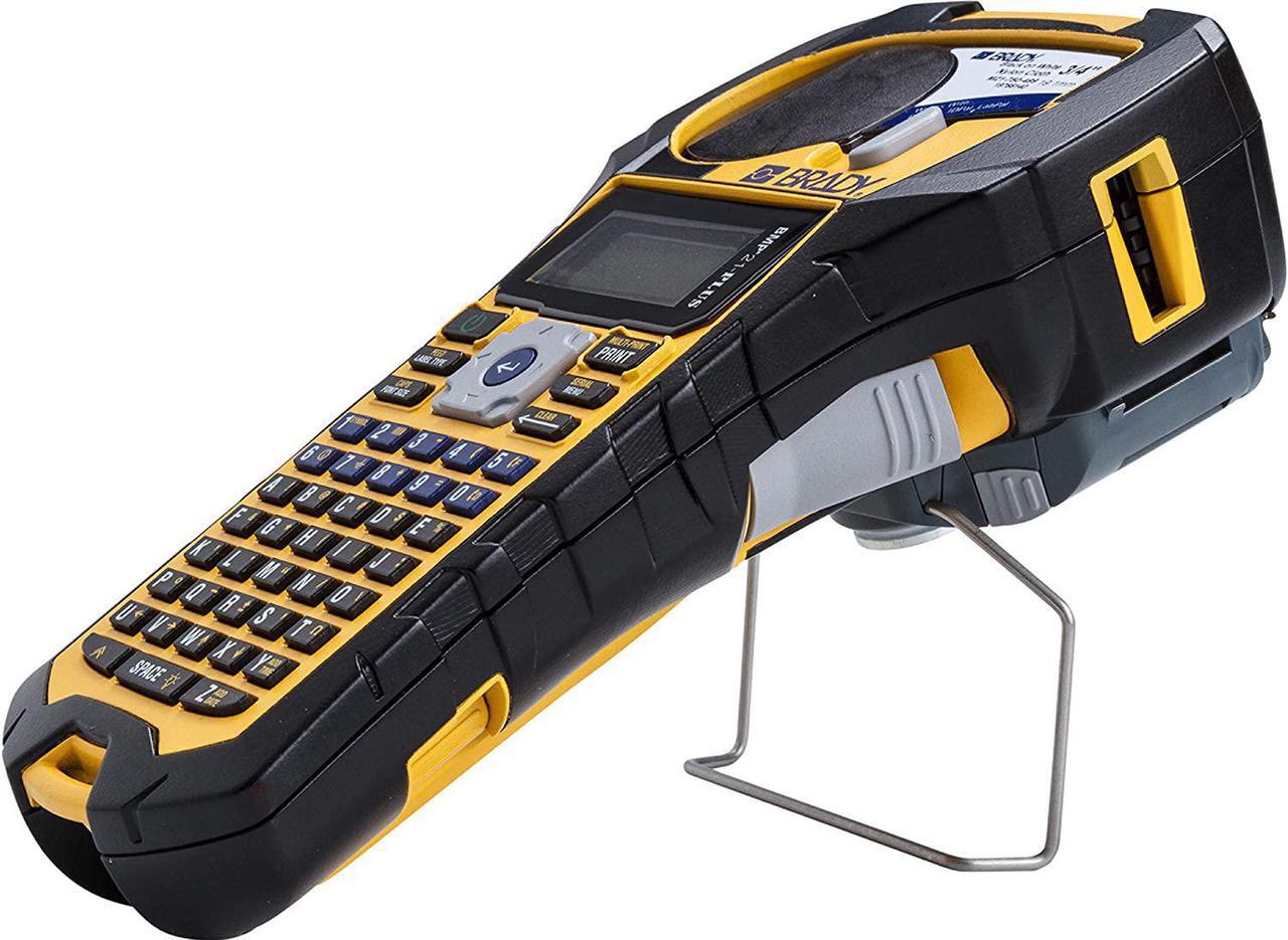 Alt view image 6 of 6 - Brady BMP21-PLUS Handheld Label Printer with Rubber Bumpers, Multi-Line Print, 6 to 40 Point Font