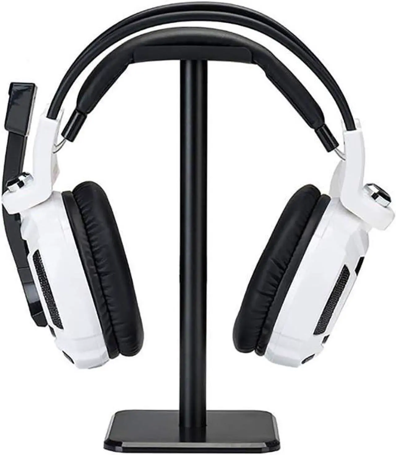 Main image of Headphone Stand, Universal Aluminum Metal Holder for AirPods Max, HyperX Cloud II, Xbox One, , Sennheiser, Sony, Bose, Beats PC Gaming Headset Display &Wireless Headphones (Black)