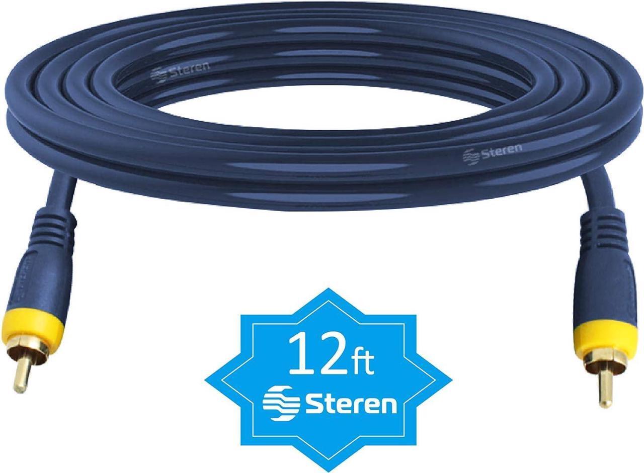 Alt view image 4 of 4 - 254-125BL 25-Feet RCA-RCA Plug Python Gold Cable