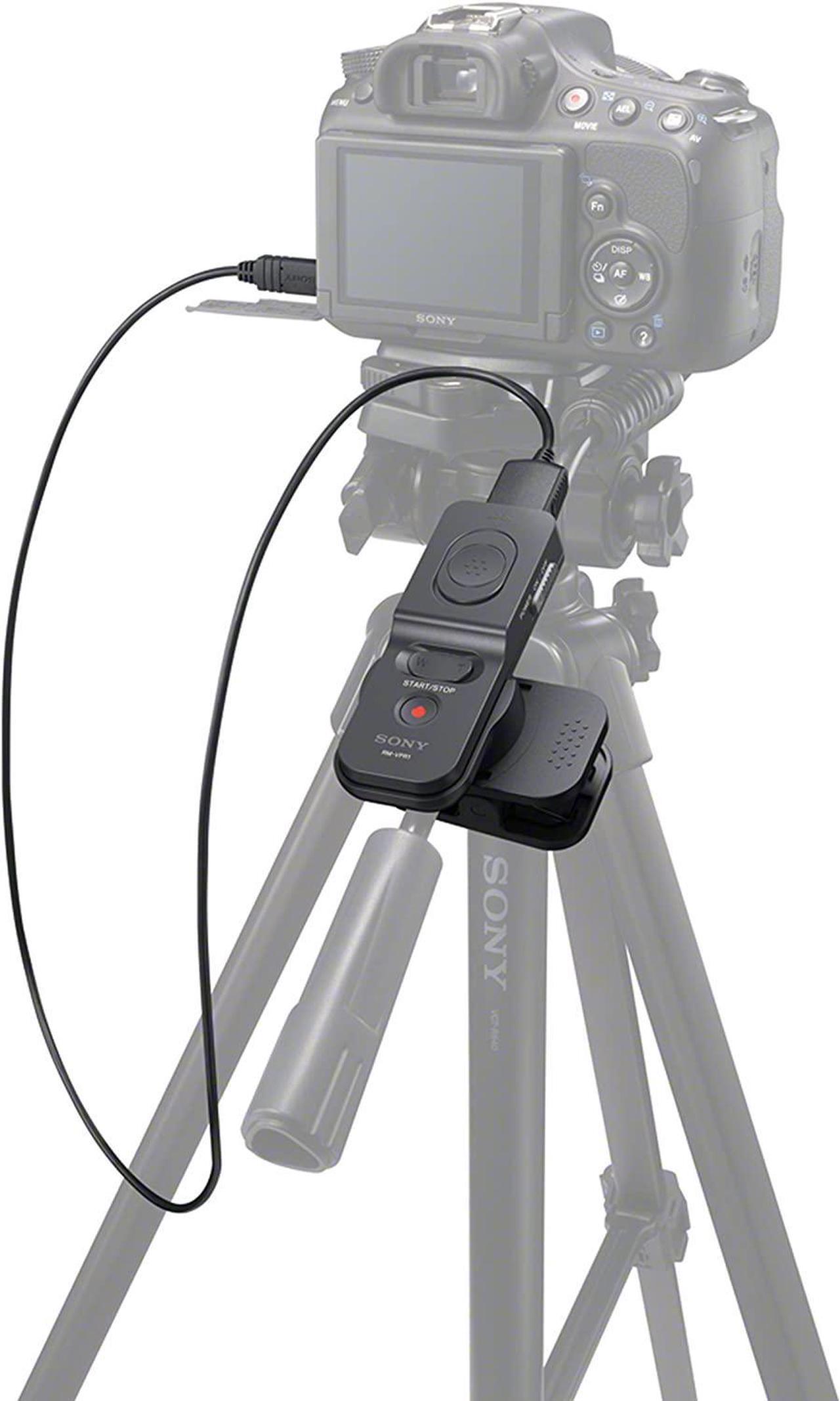 Alt view image 18 of 20 - Sony RM-VPR1 Remote Control with Multi-terminal Cable for Select Sony Cameras