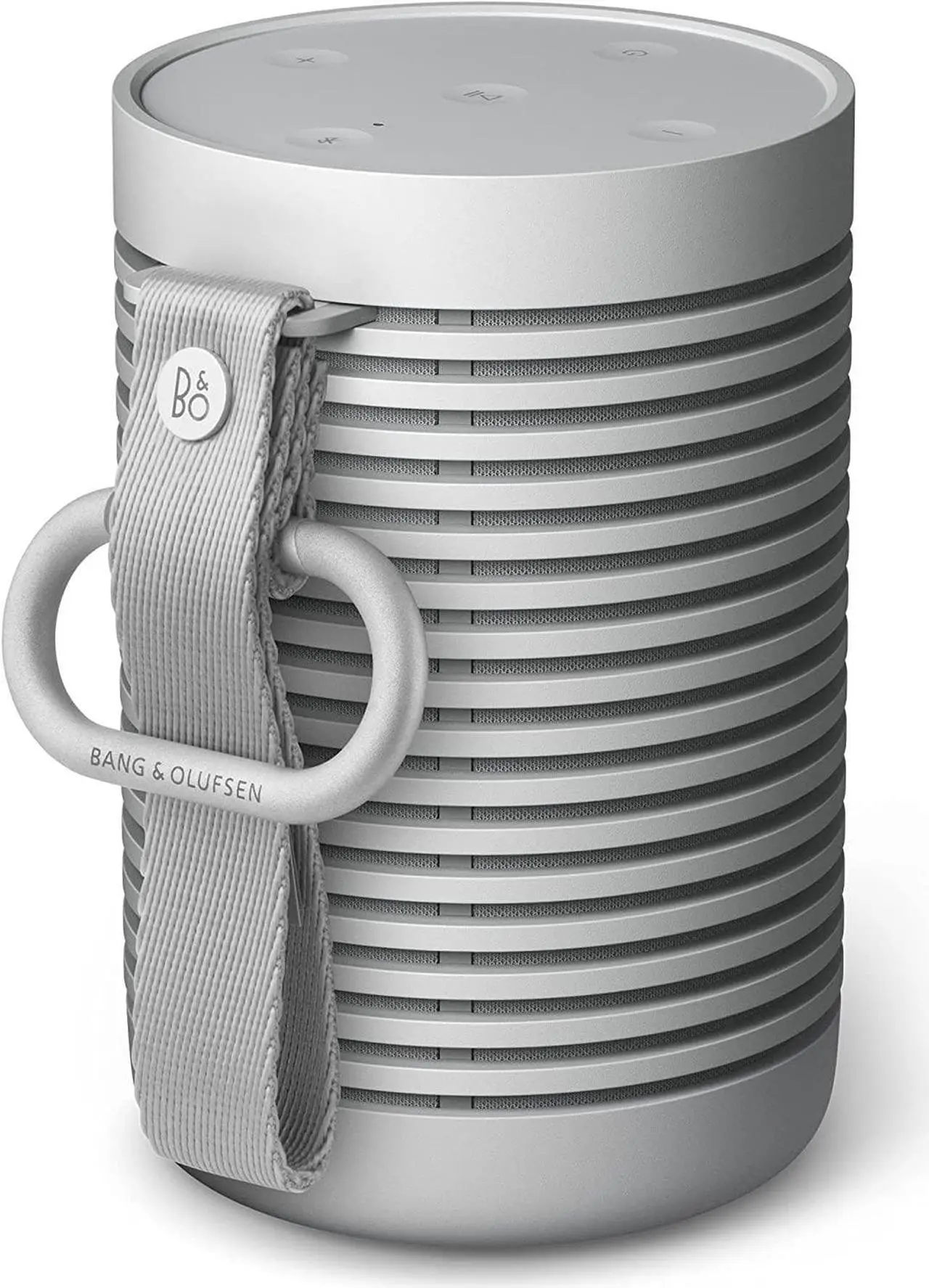 Main image of Bang & Olufsen Beosound Explore - Wireless Outdoor Bluetooth speaker, IP 67 Dustproof and Waterproof, Grey Mist