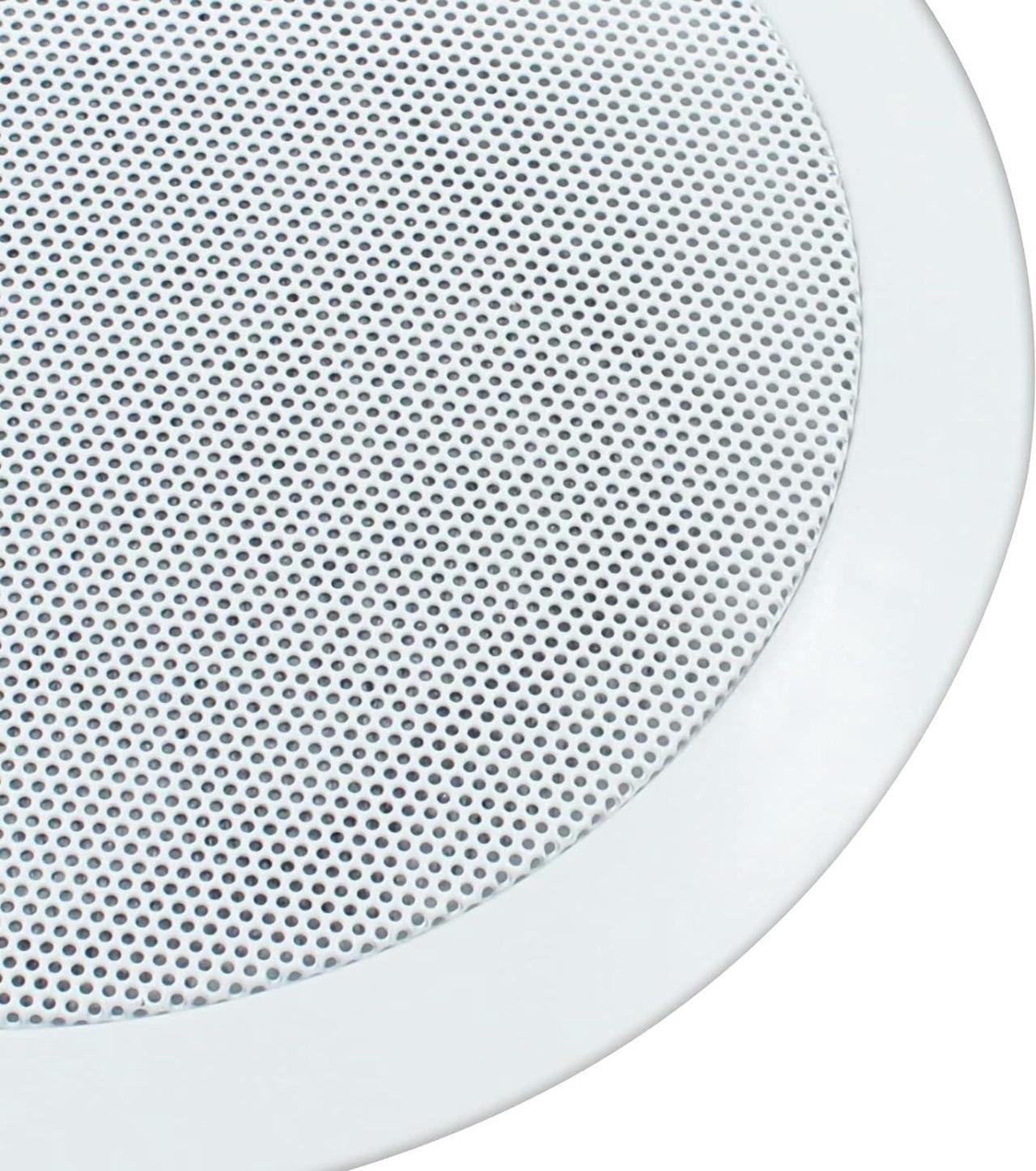 Alt view image 3 of 7 - 5.25 Inch Bluetooth Ceiling Speakers Home Recessed Speaker System 300 Watts Suitable for Humid,Kitchen,Bedroom,Bathroom,Covered Patio (A Pair)