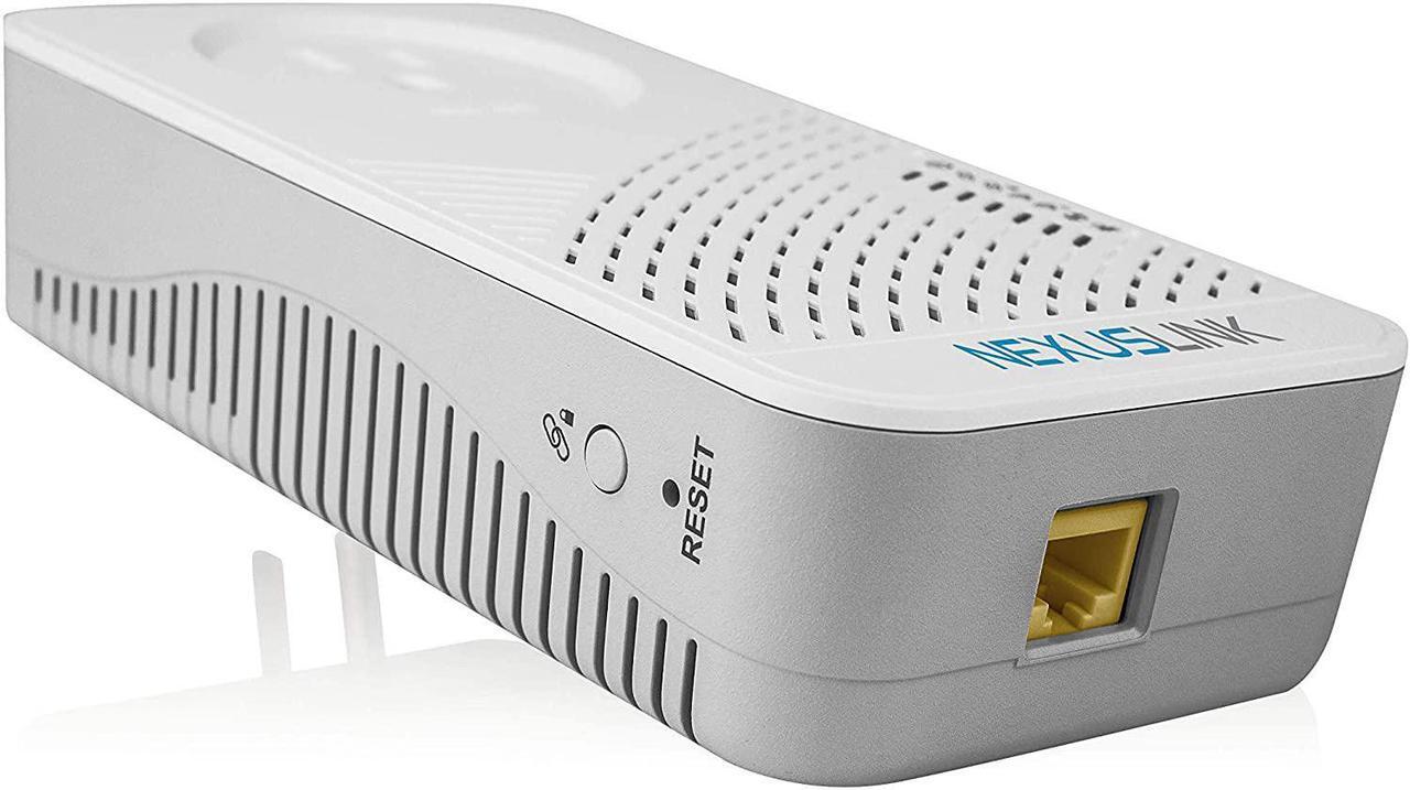 Alt view image 6 of 6 - Wave 2 G.hn Powerline Ethernet Adapter - Pass-Through Outlet, 2000 Mbps, Ethernet Over Power, Powerline Network Adapter Kit, Fast Streaming - 2 Units Kit (GPL-2000PT-KIT)
