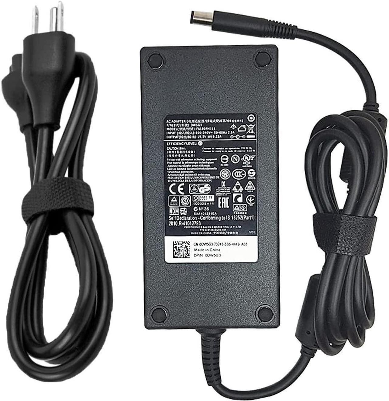 AIWING 180W AC Charger Compatible with Dell G7 15 17 7588 7590 7790 G5 15 5587 5590 G3 15 17 3579 3779 Laptop Power Adapter Supply Cord (SL195334)