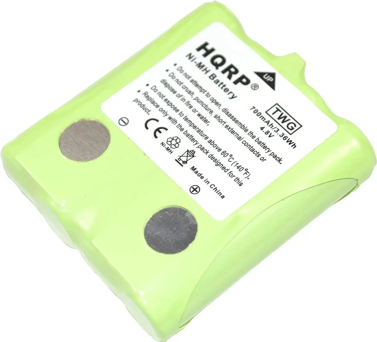 Alt view image 6 of 7 - HQRP 4-Pack Battery Compatible with Cobra FA-BP FABP FRS100 FRS104 FRS105 FRS110 FRS115 PR4500W PR4500 FRS130 FRS132 FRS220 FRS235 FRS250 FRS300 FRS80 FRS85 PR1050-WX PR135 PR945 Two-Way Radio