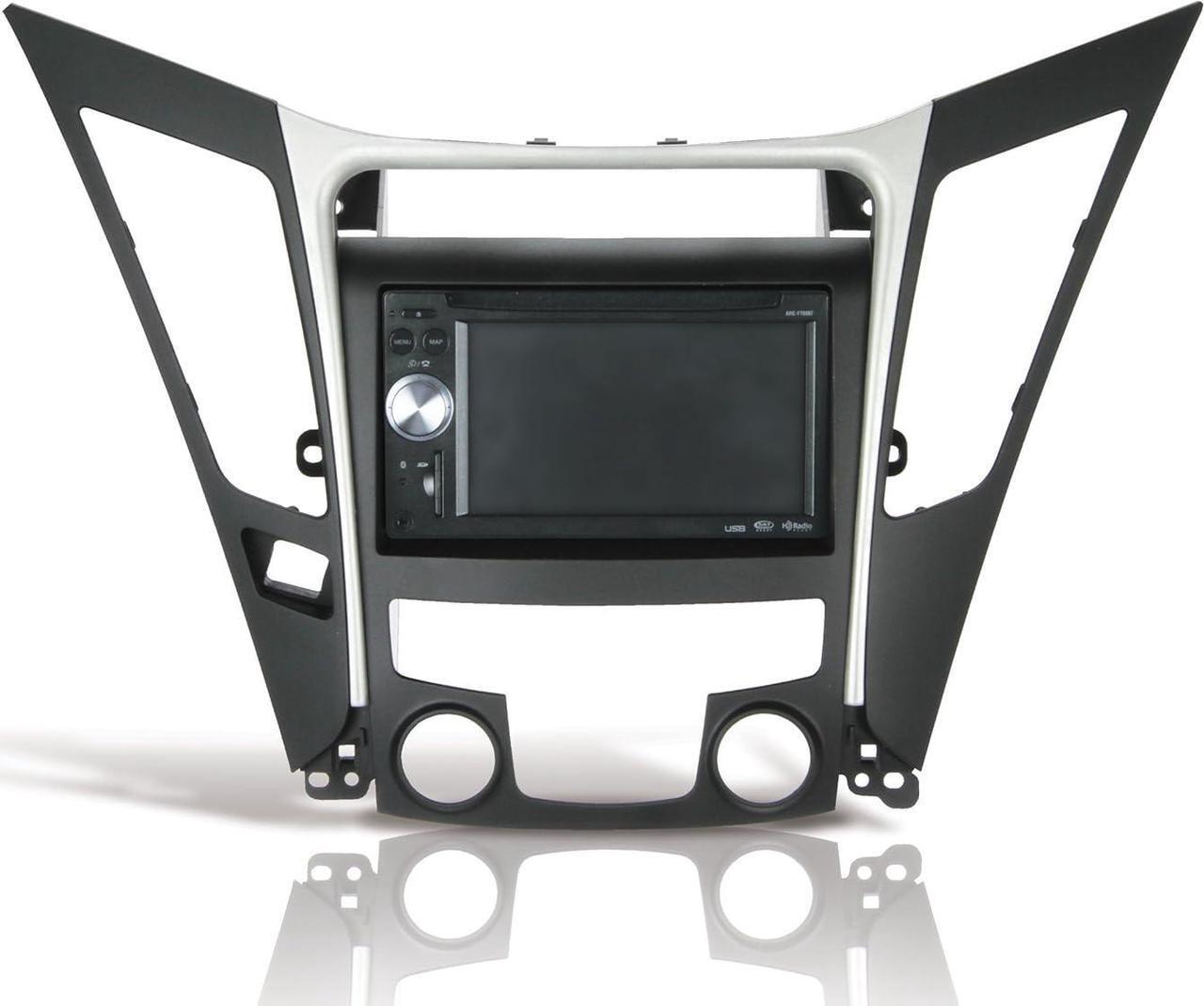 Alt view image 2 of 7 - HY1625B Dash Kit for 2011-2013 Hyundai Sonata + Metra Electronics Radio Wiring Harness for 04-Up Kia/06-Up Hyundai