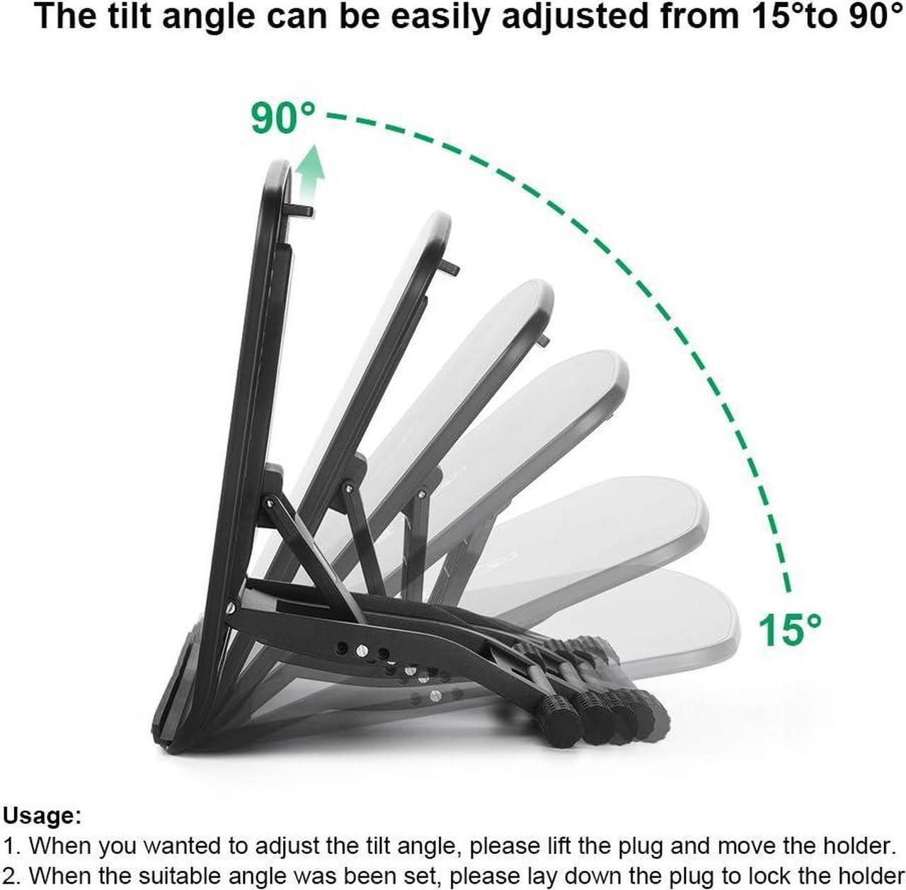 Alt view image 3 of 7 - PR 100 Drawing Tablet Stand Stable Adjustable for 10 to 16 Inches Digital Graphics Drawing Monitors Art Tablets Laptops Compatible with Laptop iPad Pro MacBook Wacom Cintiq 16