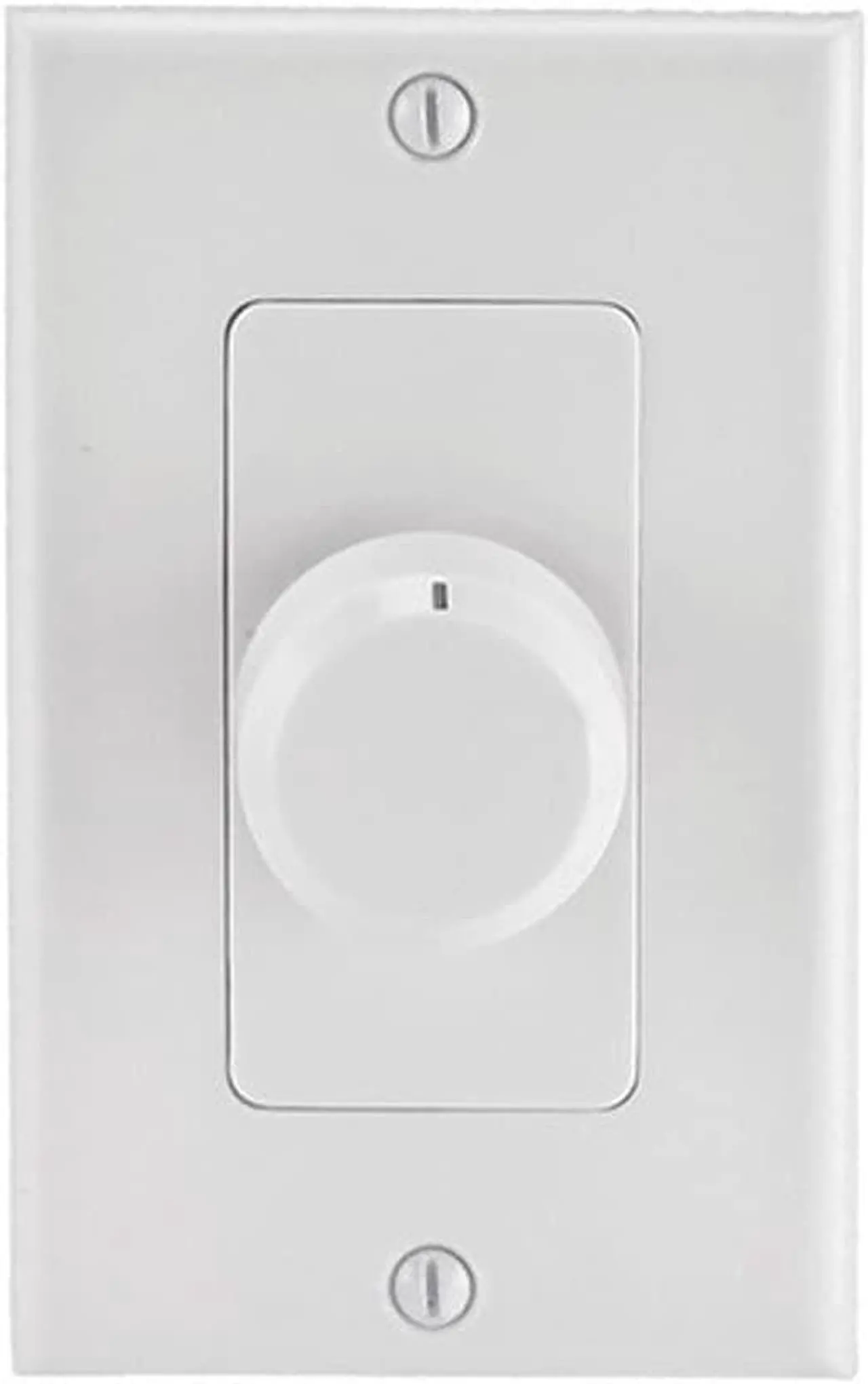 Main image of Monoprice Speaker Volume Controller - Rotary Type, 100 Watts Per Channel, 4-16 Ohms, Single Gang, White