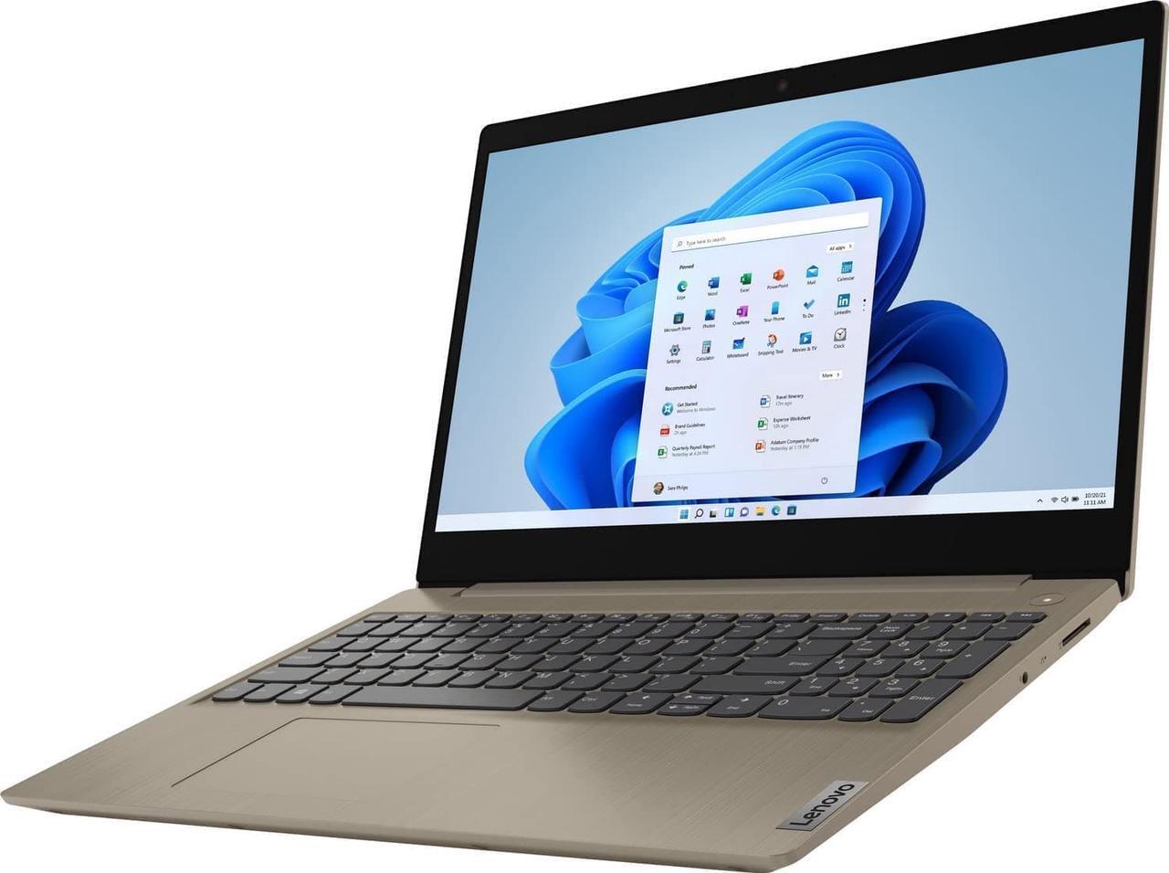 Alt view image 3 of 7 - Lenovo Ideapad 3 Laptop, 15.6" HD Touchscreen Display, 11th Gen Intel Core i3-1115G4 Processor, 8GB DDR4  512GB PCIe SSD, Webcam, Wi-Fi 5, Bluetooth, Windows 10 Pro Webcam, Win10 Pro