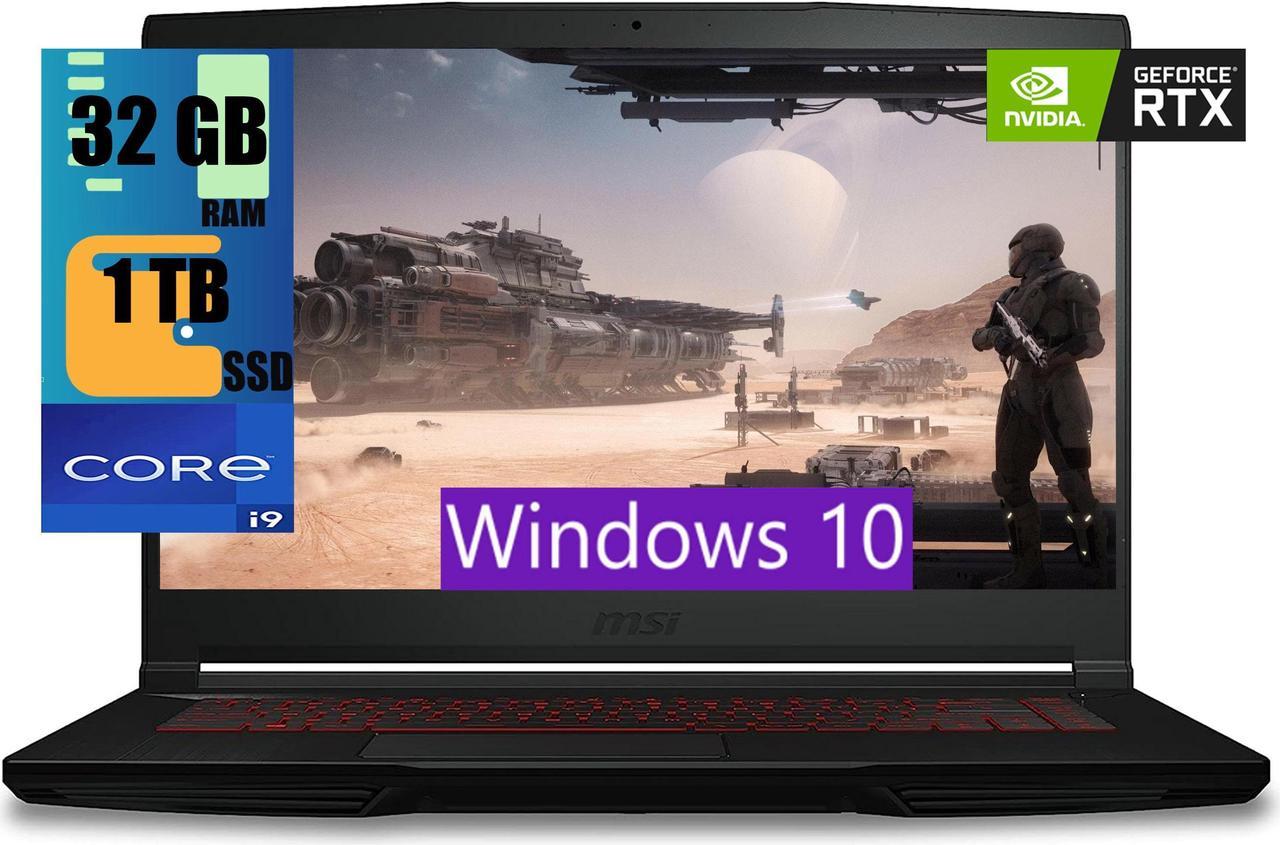 MSI Katana GF66 15 Gaming Laptop, 15.6" FHD (1920*1080), 240Hz, Intel core i9-12900H 14 Cores Processor, NVIDIA GeForce RTX 3070 Ti 8GB GDDR6, 32GB DDR5  1TB PCIe SSD, Backlit Keyboard, Windows 10