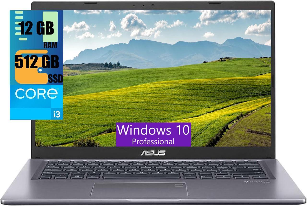 ASUS VivoBook 15 Laptop, 15.6" FHD1920 x 1080 Touchscreen, Intel Core i3-1115G4 Up to 4.1GHz 2 Cores Processors, Intel UHD Graphics, 12GB DDR4  512GB PCIe SSD, Fingerprint Reader, Windows 10 Pro