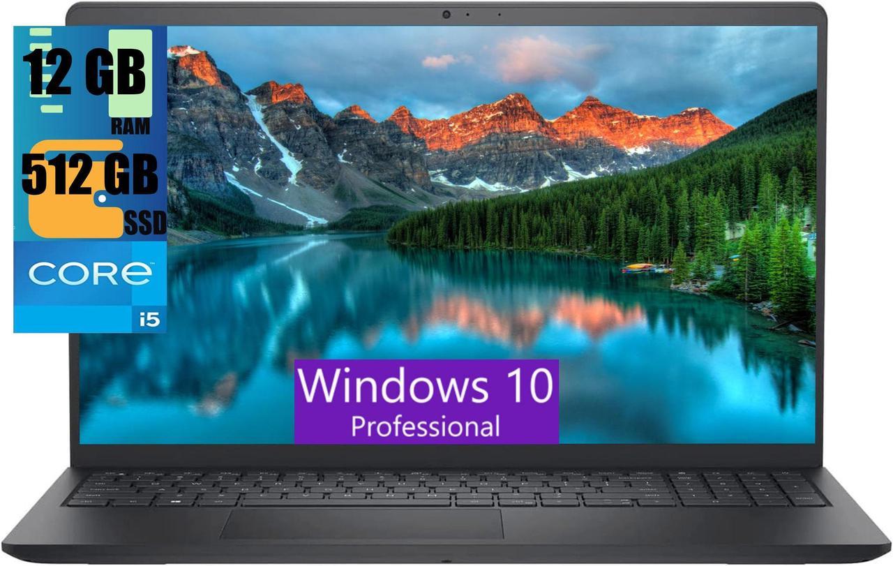 Dell Inspiron 3511 15 Laptop, 15.6" FHD Touchscreen, Intel Core i5-1135G7 Quad-Core Processor, Intel Iris Xe Graphics, 12GB DDR4  512GB PCIe SSD, Webcam, HDMI, WiFi, Windows 10 Pro