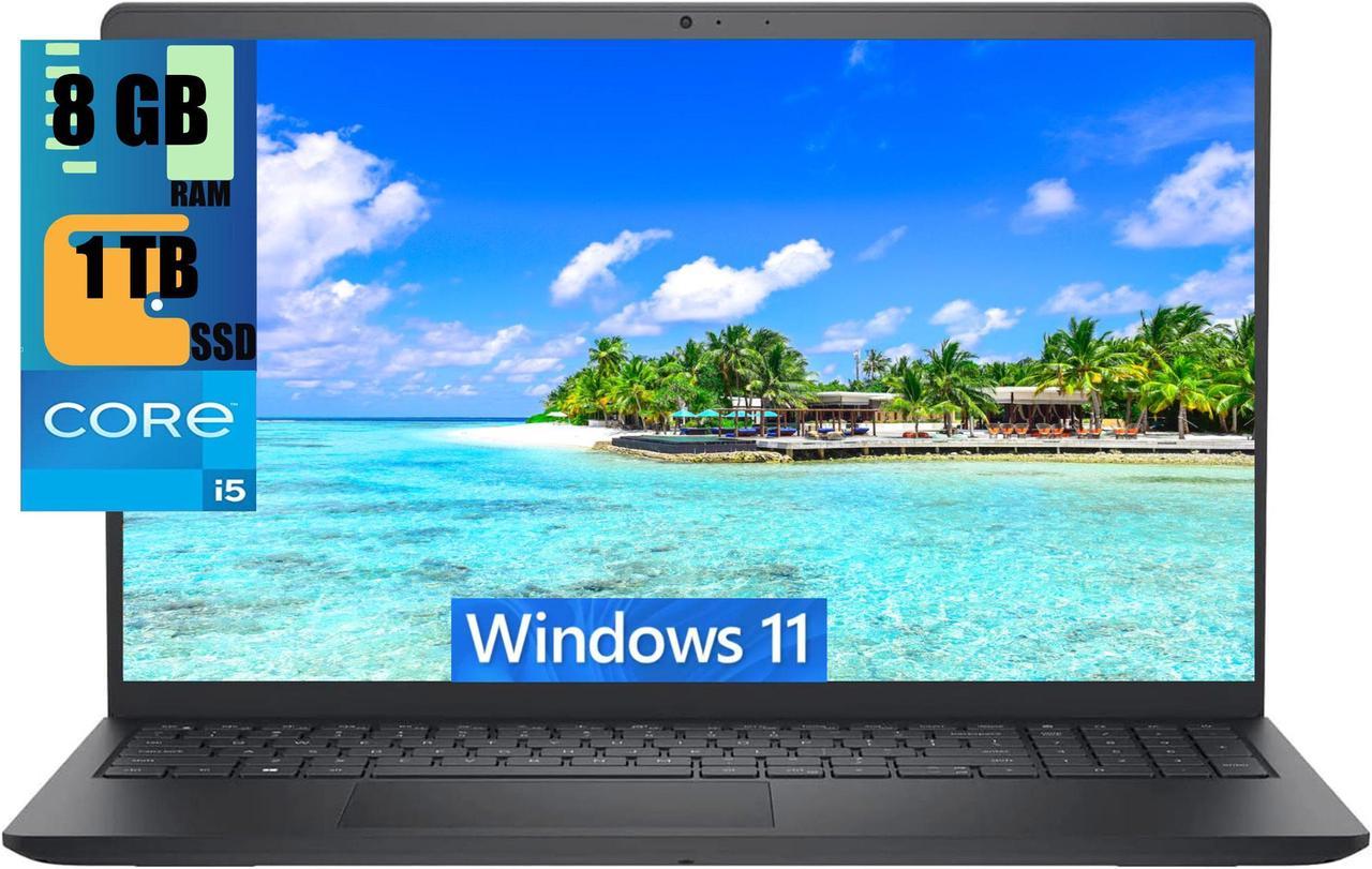 Dell Inspiron 3511 15 Laptop, 15.6" FHD Touchscreen, Intel Core i5-1135G7 Quad-Core Processor, Intel Iris Xe Graphics, 8GB DDR4  1TB PCIe SSD, Webcam, HDMI, WiFi, Windows 11