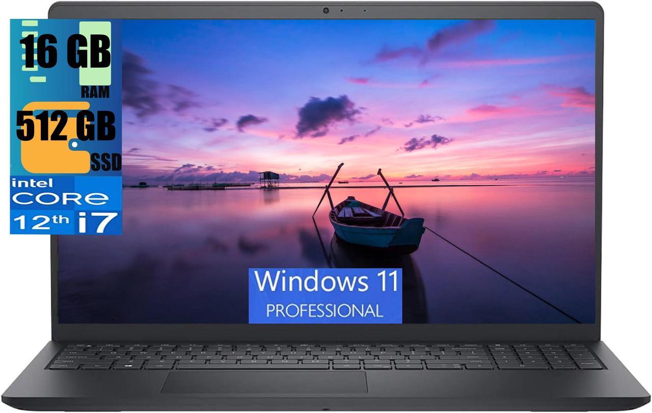 Dell Inspiron 3520 15 Business Laptop, 15.6" FHD Touchscreen, Intel Core i7-1255U 10 Cores Processor, Intel Iris Xe Graphics, 16GB DDR4  512GB PCIe SSD, Webcam, HDMI, Wi-Fi 6, Windows 11 Pro