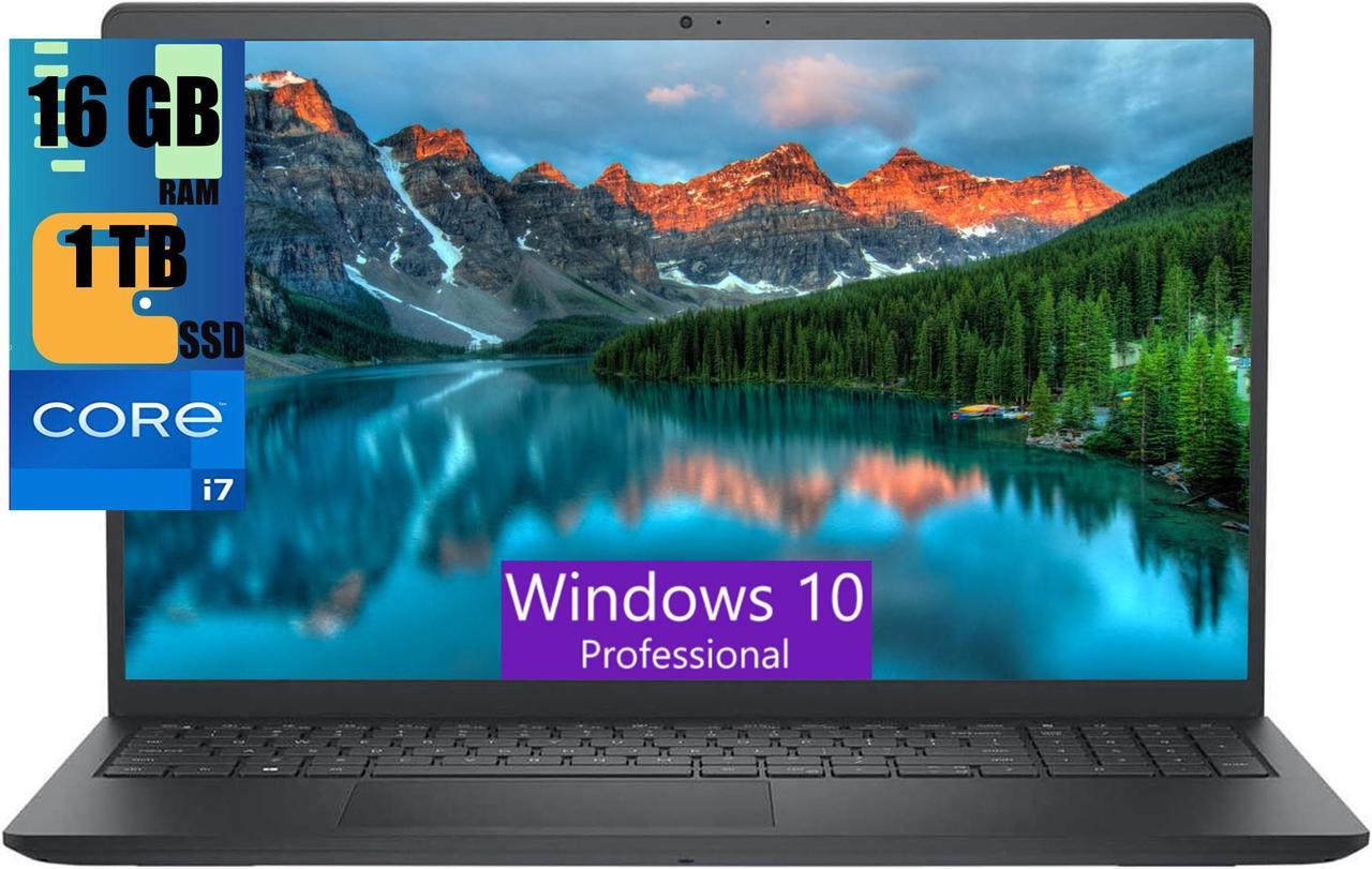 Dell Inspiron 3530 15 Laptop, 15.6" FHD Touchscreen, Intel Core i7-1355U 10 Cores Processor, Intel Iris Xe Graphics, 16GB DDR4  1TB PCIe SSD, Webcam, HDMI, Bluetooth, Wi-Fi 6, Windows 10 Pro