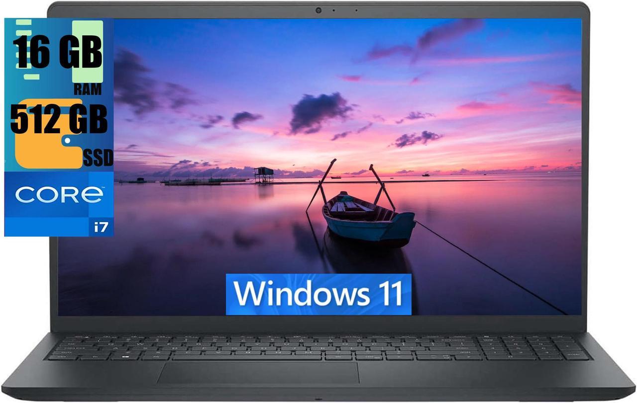 Dell Inspiron 3530 15 Laptop, 15.6" FHD Touchscreen, Intel Core i7-1355U 10 Cores Processor, Intel Iris Xe Graphics, 16GB DDR4  512GB PCIe SSD, Webcam, HDMI, Bluetooth, Wi-Fi 6, Windows 11