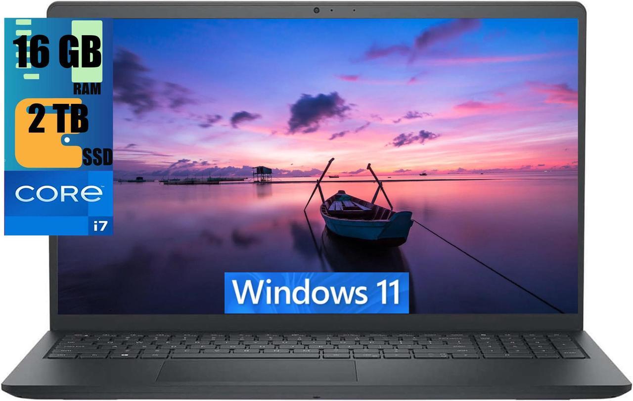 Dell Inspiron 3530 15 Laptop, 15.6" FHD Touchscreen, Intel Core i7-1355U 10 Cores Processor, Intel Iris Xe Graphics, 16GB DDR4  2TB PCIe SSD, Webcam, HDMI, Bluetooth, Wi-Fi 6, Windows 11