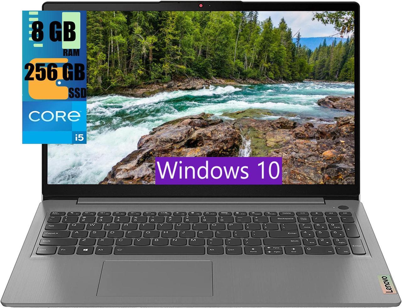 Lenovo IdeaPad 3 15 Laptop, 15.6" FHD (1920x1080) Touchscreen, Intel i5-1135G7 4-Core (Up to 4.2GHz) Processor, Intel Iris Xe Graphics, 8GB DDR4  256GB PCIe SSD, WiFi, HDMI, Windows 10