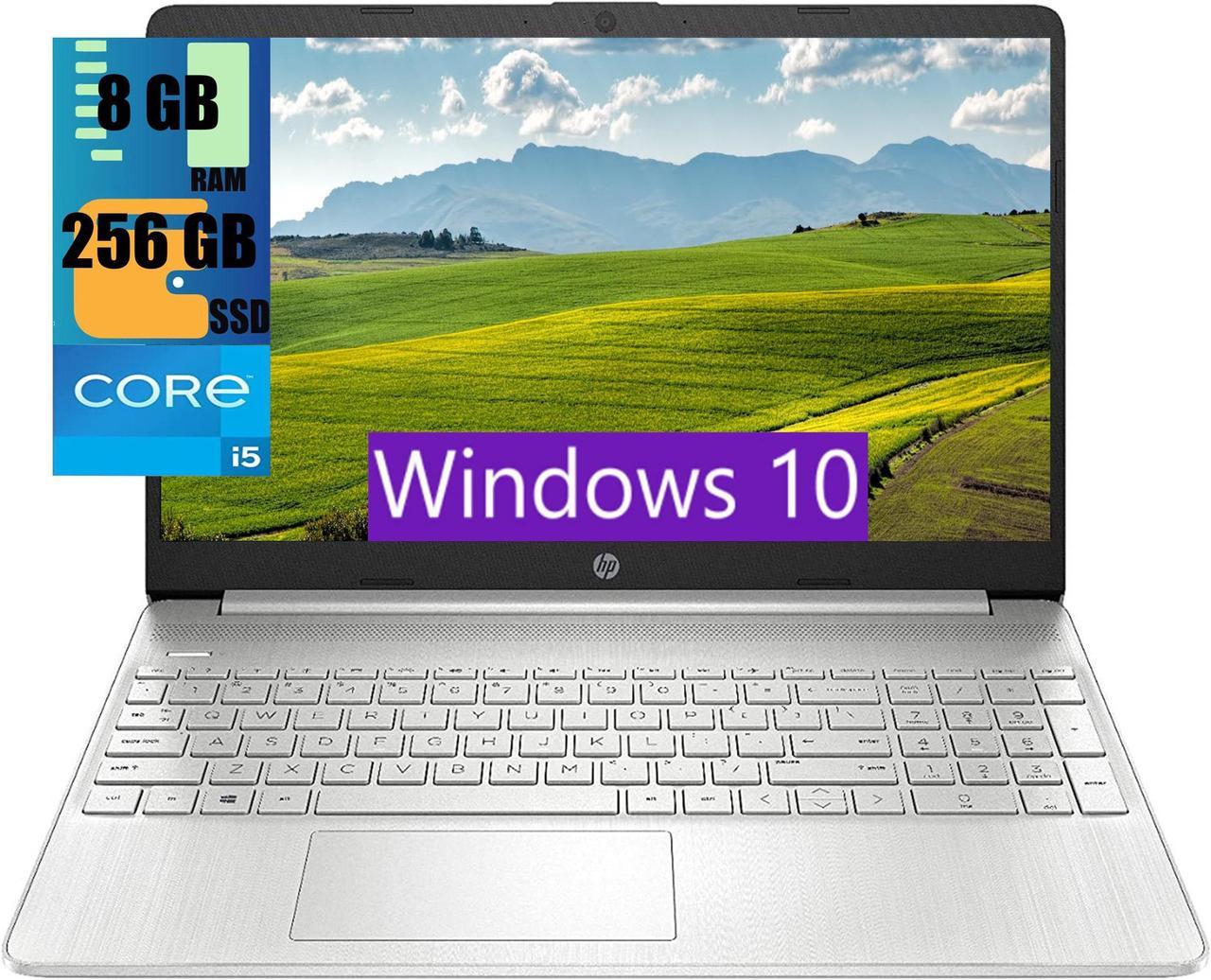 HP 15 Laptop, 15.6" FHD (1920 x 1080) Touchscreen, Intel Core i5-1135G7 4 Cores up to 4.20 Processor, Intel Iris Xe Graphics, 8GB DDR4  256GB PCIe SSD, Webcam, Wi-Fi, Bluetooth, Windows 10