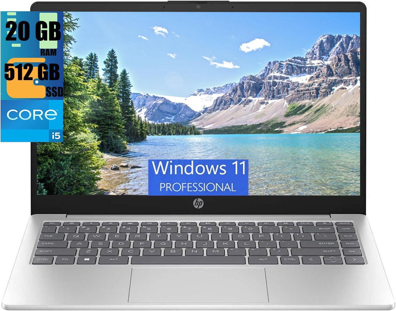 HP 17 Laptop, 17.3" FHD (1920 x 1080) Display, Intel Core i5-1335U 10-Cores Processor, Intel Iris Xe Graphics, 20GB DDR4  512GB PCIe SSD, Wi-Fi 6, Backlit Keyboard, Windows 11 Pro