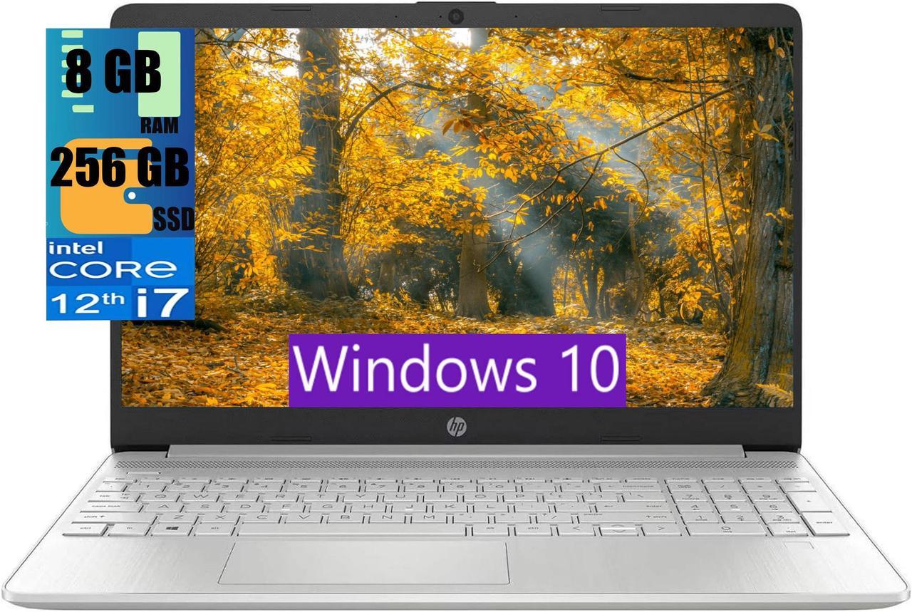 HP 15 Laptop, 15.6" FHD (1920 x 1080) Touchscreen, Intel Core i7-1255U 10-Core Processor, Intel Iris Xe Graphics, 8GB DDR4  256GB PCIe SSD, HD Camera, HDMI, Windows 10