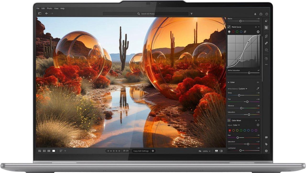 Alt view image 5 of 6 - Lenovo Yoga 7 16 2-in-1 Gaming Laptop, 16" FHD+ Touchscreen, AMD Octa-core Ryzen 7 8840HS Processor, AMD Radeon 780M Graphics, 16GB  DDR4  512GB   PCIe SSD, Backlit Fingerprint, Windows 11 Pro