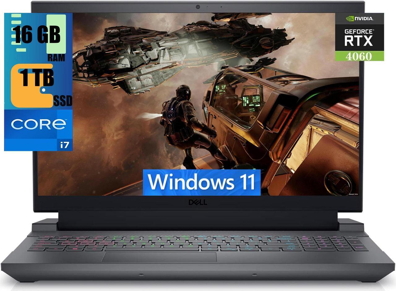 Dell G15 5530 15 Gaming Laptop, 15.6" FHD 165Hz Display, Intel 14-Core i7-13650HX processor, GeForce RTX 4060 8GB GDDR6 Graphics, 16GB DDR5  1TB PCIe SSD, Wi-Fi 6, Backlit KB, Windows 11