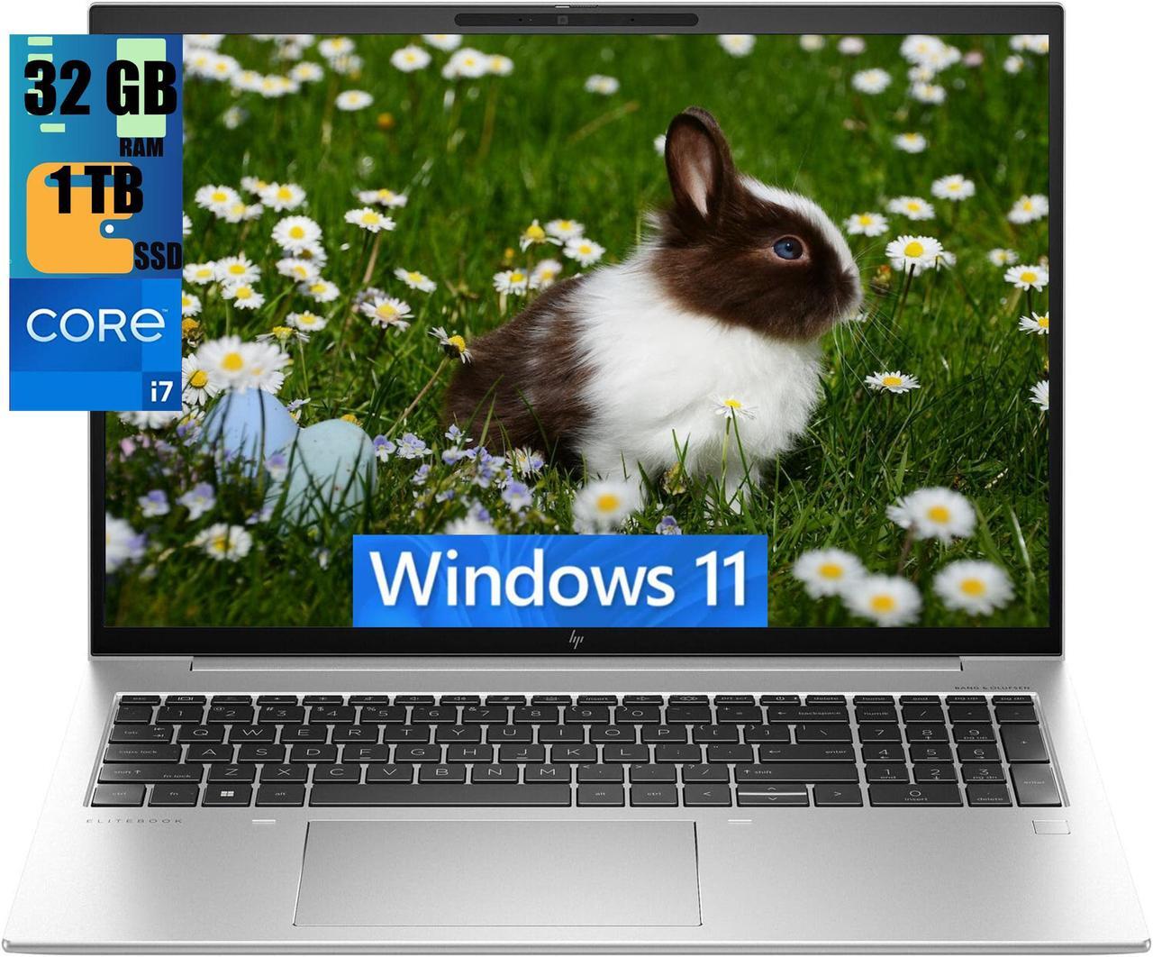 Main image of HP EliteBook 860 G10 16 Business Laptop, 16.0" FHD+ Display,  Intel Core i7-1360P 12-Cores Processor, Intel Iris Xe Graphics, 32GB DDR4  1TB PCIe SSD, Backlit KB, Fingerprint, Windows 11