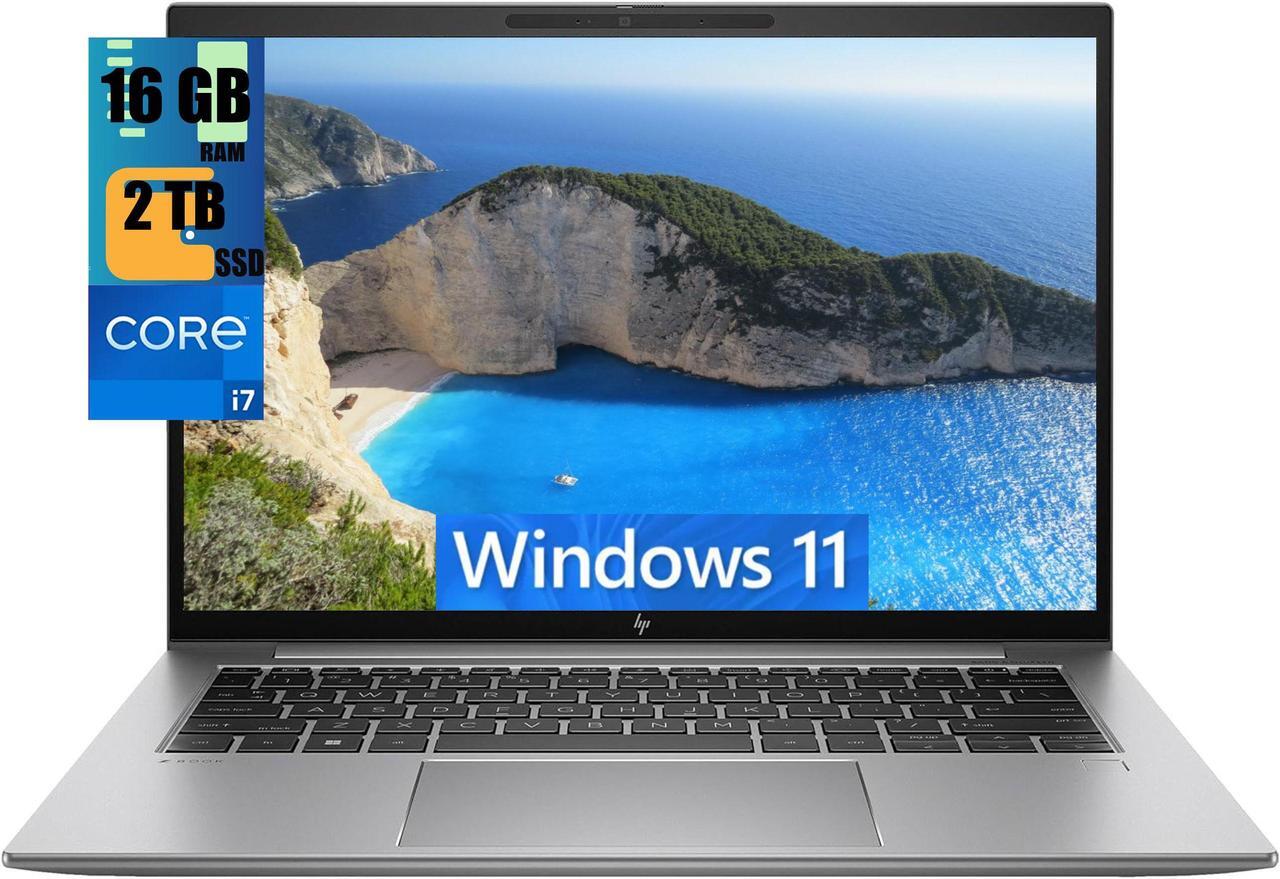 Main image of HP ZBook Firefly G10 14 Laptop, 14" FHD + Touchscreen, Intel Core i7-1360P 12-Cores Processor, Intel Iris Xe Graphics, 16GB DDR4  2TB PCIe SSD, Backlit KB, FP Reader, WiFi 6E, Windows 11