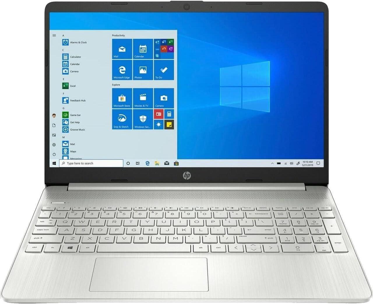 Alt view image 2 of 7 - HP 15 Laptop, 15.6" HD Touchscreen, AMD Ryzen 3 3250U 2 cores processor, AMD Radeon Graphics, 32GB DDR4  2TB PCIe SSD, HDMI Bluetooth WiFi Webcam, Windows 11 Pro