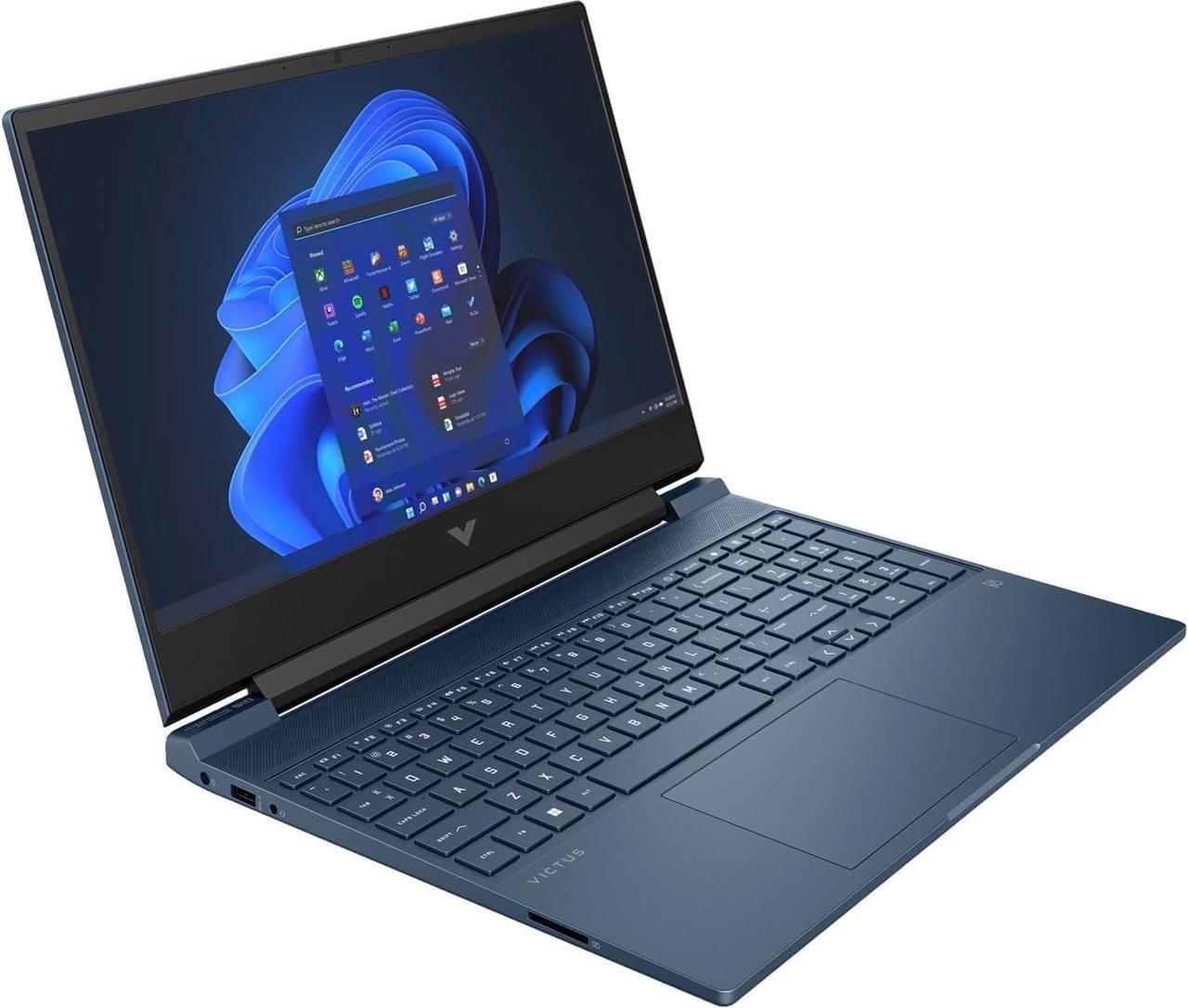 Alt view image 4 of 7 - HP Victus 15 Gaming Laptop, 15.6" FHD 144Hz Display, Intel Core i5-12450H 8 Cores Processor, NVIDIA GeForce RTX 3050 4 GB GDDR6, 32GB DDR4  2TB PCIe SSD, Backlit Keyboard, Wi-Fi 6, Windows 11 Pro
