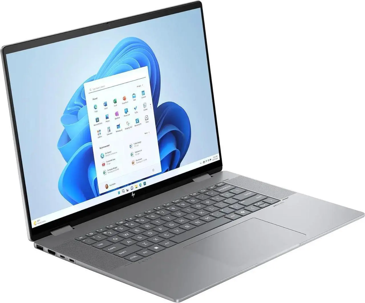 Alt view image 5 of 7 - HP Envy x360 2-in-1 16 Laptop, 16" WUXGA 1920 x 1200 Touchscreen, AMD Ryzen 5 8640HS 6-Core Processor, AMD Radeon Graphics, 8GB  DDR4  256GB  PCIe SSD, Backlit KB, Wi-Fi 6E, Windows 11 Pro