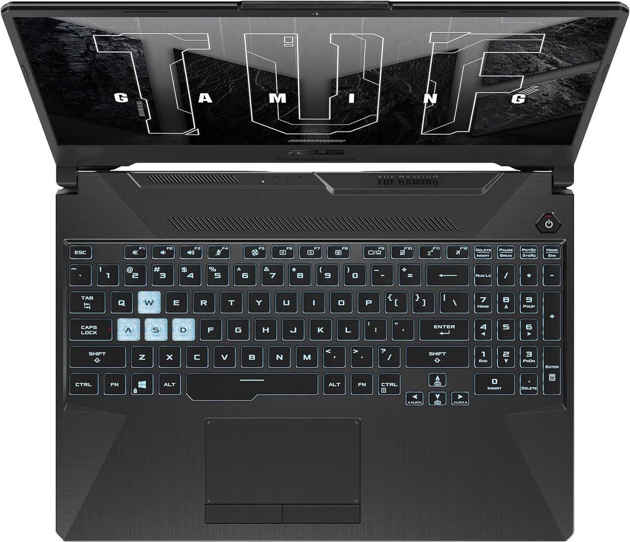 Alt view image 5 of 7 - ASUS TUF A15 Gaming Laptop, 15.6" Full HD 144Hz Display, AMD Ryzen 7 7435HS 8 cores Processor, NVIDIA GeForce RTX 3050 4GB GDDR6, 16GB DDR5  2TB PCIe SSD, RGB Backlit KB, Wi-Fi 6, Windows 11