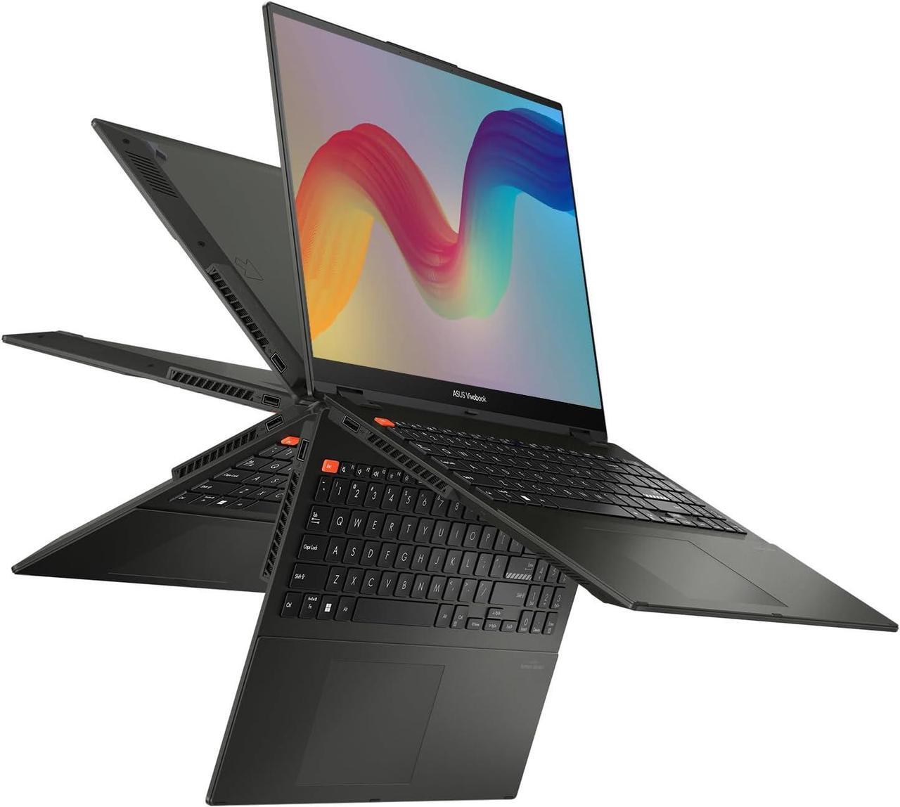 Alt view image 5 of 7 - ASUS Vivobook S 16 Flip 2-in-1 Laptop, 16" WUXGA Touchscreen, Intel Core i9-13900H 14 Cores Processor, Intel Iris Xe Graphics, 24GB DDR4  1TB PCIe SSD, IR Camera, HDMI, Wi-Fi 6, Windows 11