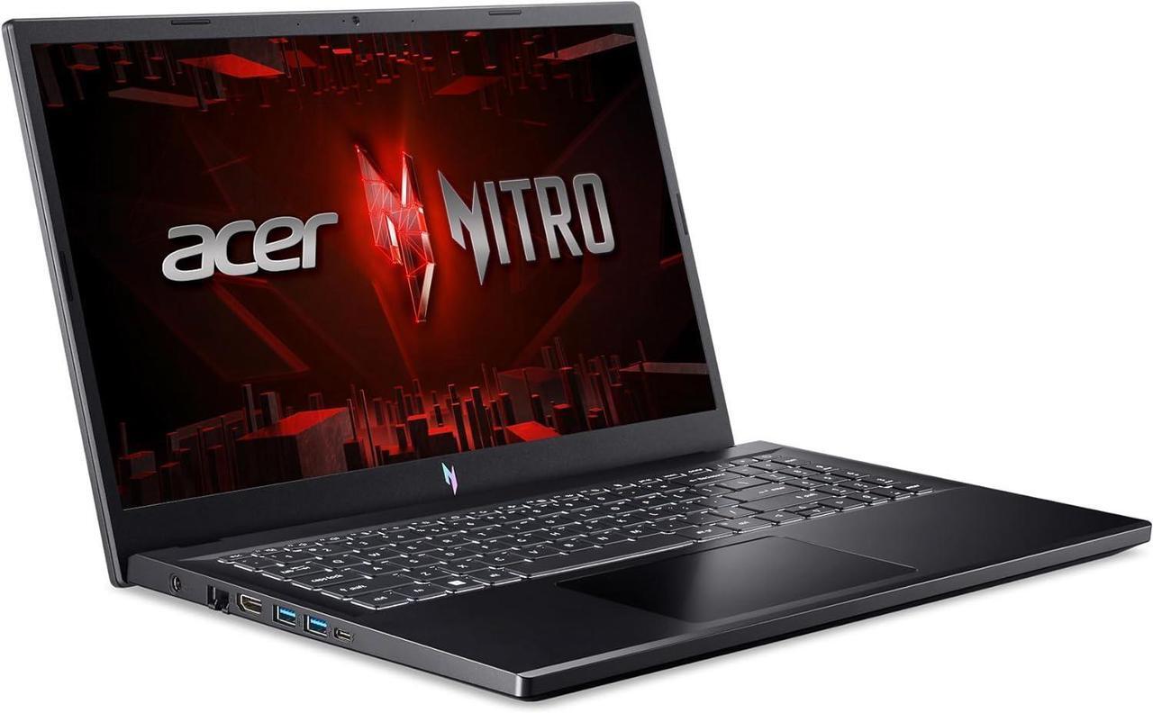 Alt view image 4 of 7 - Acer Nitro V 15 Gaming Laptop, 15.6" FHD 144Hz Display, Intel Core i5-13420H 8 Cores Processor, NVIDIA GeForce RTX 3050 6GB GDDR6, 64GB DDR5  1TB PCIe SSD, WiFi 6 | Backlit KB, Windows 11 Pro