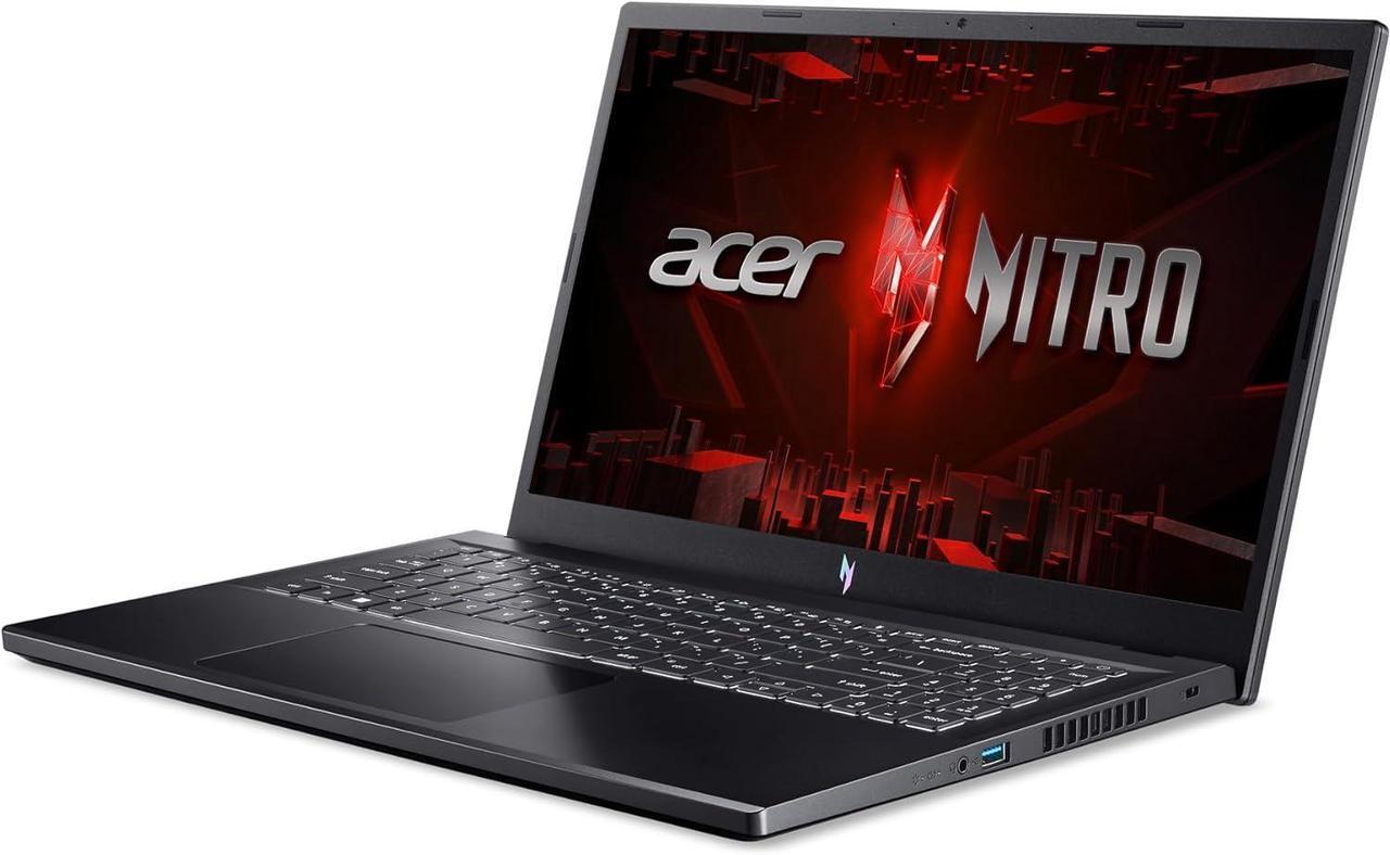 Alt view image 5 of 7 - Acer Nitro V 15 Gaming Laptop, 15.6" FHD 144Hz Display, Intel Core i5-13420H 8 Cores Processor, NVIDIA GeForce RTX 3050 6GB GDDR6, 64GB DDR5  1TB PCIe SSD, WiFi 6 | Backlit KB, Windows 11 Pro