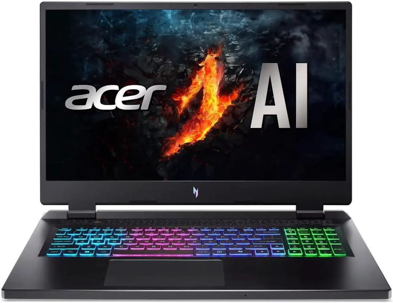 Alt view image 2 of 7 - Acer Nitro 17 Gaming Laptop, 17.3" Full HD 165Hz Display, AMD Ryzen 7 8845HS 8 cores processor, GeForce RTX 4060 8GB GDDR6, 16GB DDR5  1TB PCIe SSD, RGB Backlit, Bluetooth 5.3, Windows 11