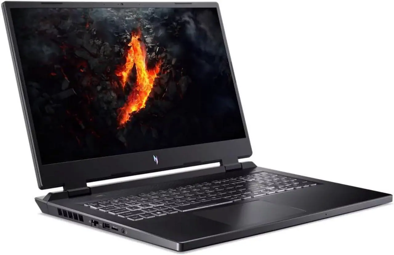 Alt view image 4 of 7 - Acer Nitro 17 Gaming Laptop, 17.3" Full HD 165Hz Display, AMD Ryzen 7 8845HS 8 cores processor, GeForce RTX 4060 8GB GDDR6, 16GB DDR5  1TB PCIe SSD, RGB Backlit, Bluetooth 5.3, Windows 11