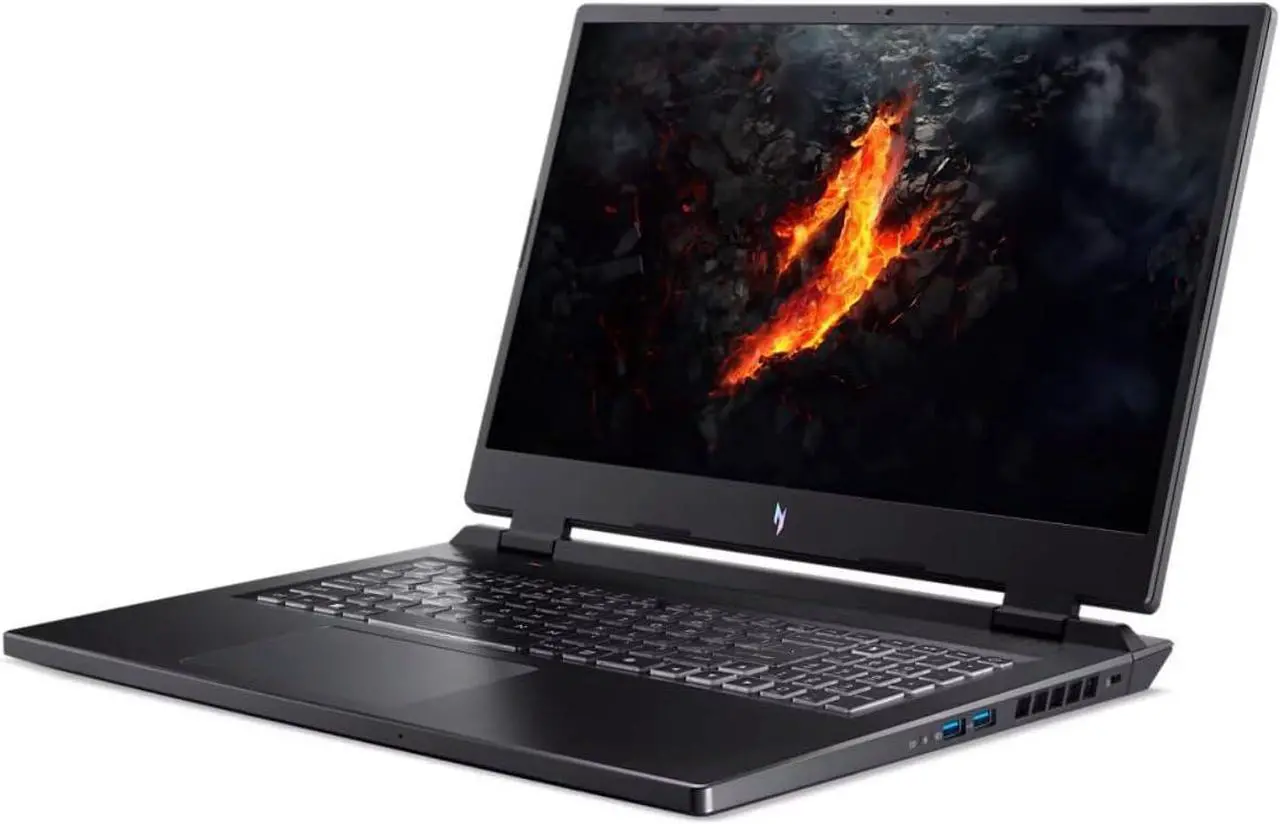Alt view image 5 of 7 - Acer Nitro 17 Gaming Laptop, 17.3" Full HD 165Hz Display, AMD Ryzen 7 8845HS 8 cores processor, GeForce RTX 4060 8GB GDDR6, 16GB DDR5  1TB PCIe SSD, RGB Backlit, Bluetooth 5.3, Windows 11