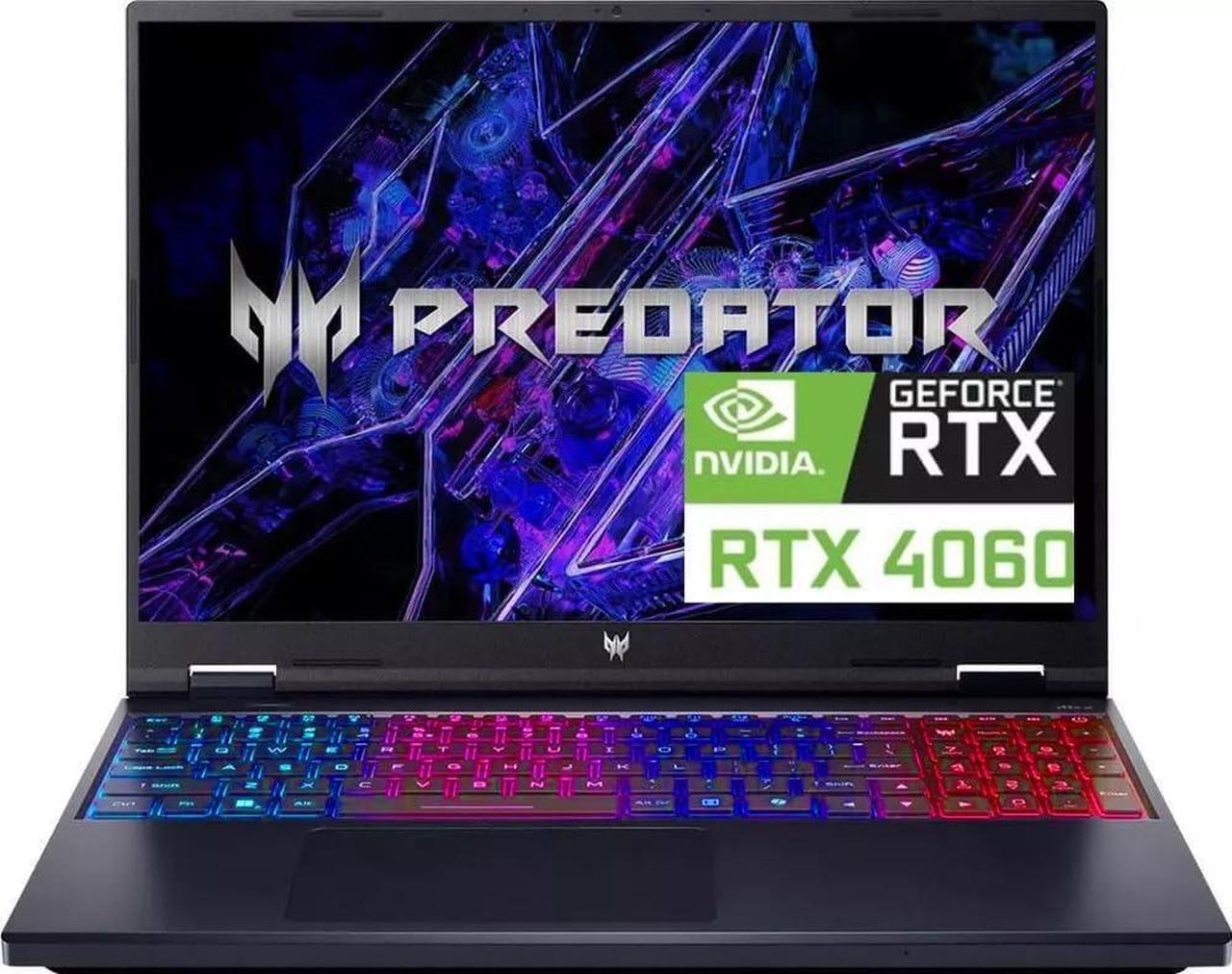 Alt view image 2 of 7 - Acer Predator Helios Neo 16 Gaming Laptop, 16" WUXGA 165Hz Display, Intel Core i9-14900HX 24-Core Processor, NVIDIA GeForce RTX 4060 8GB Graphic, 16GB DDR5  2TB PCIe SSD, RGB Backlit, Windows 11