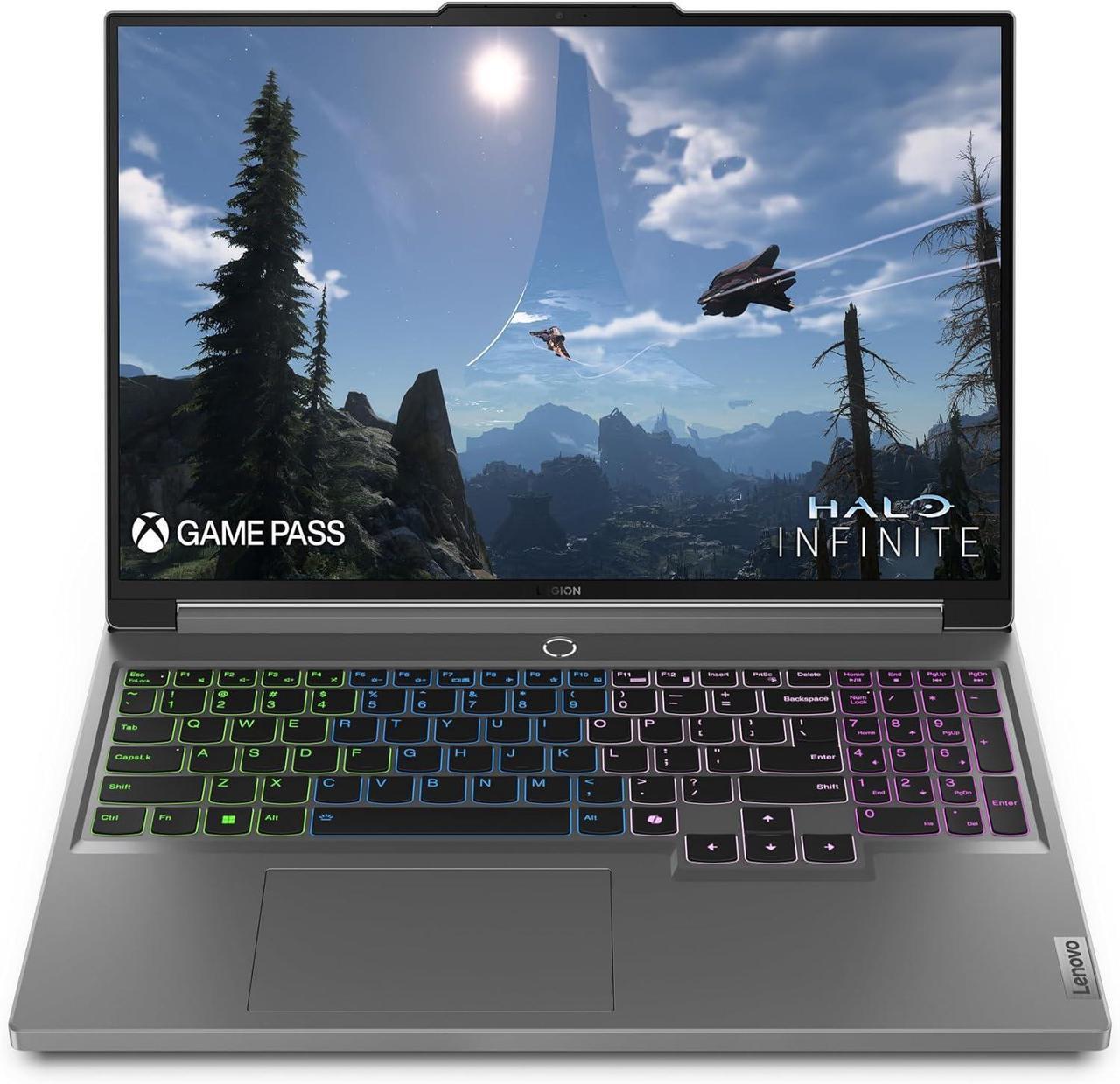 Alt view image 2 of 6 - Lenovo Legion 5i 16 Gaming Laptop, 16" WQXGA Display, Intel Core i7-14650HX 16 Cores Processor, NVIDIA GeForce RTX 4070 8GB GDDR6, 64GB DDR5  1TB PCIe SSD, RGB Backlit, Wi-Fi 6, Windows 11