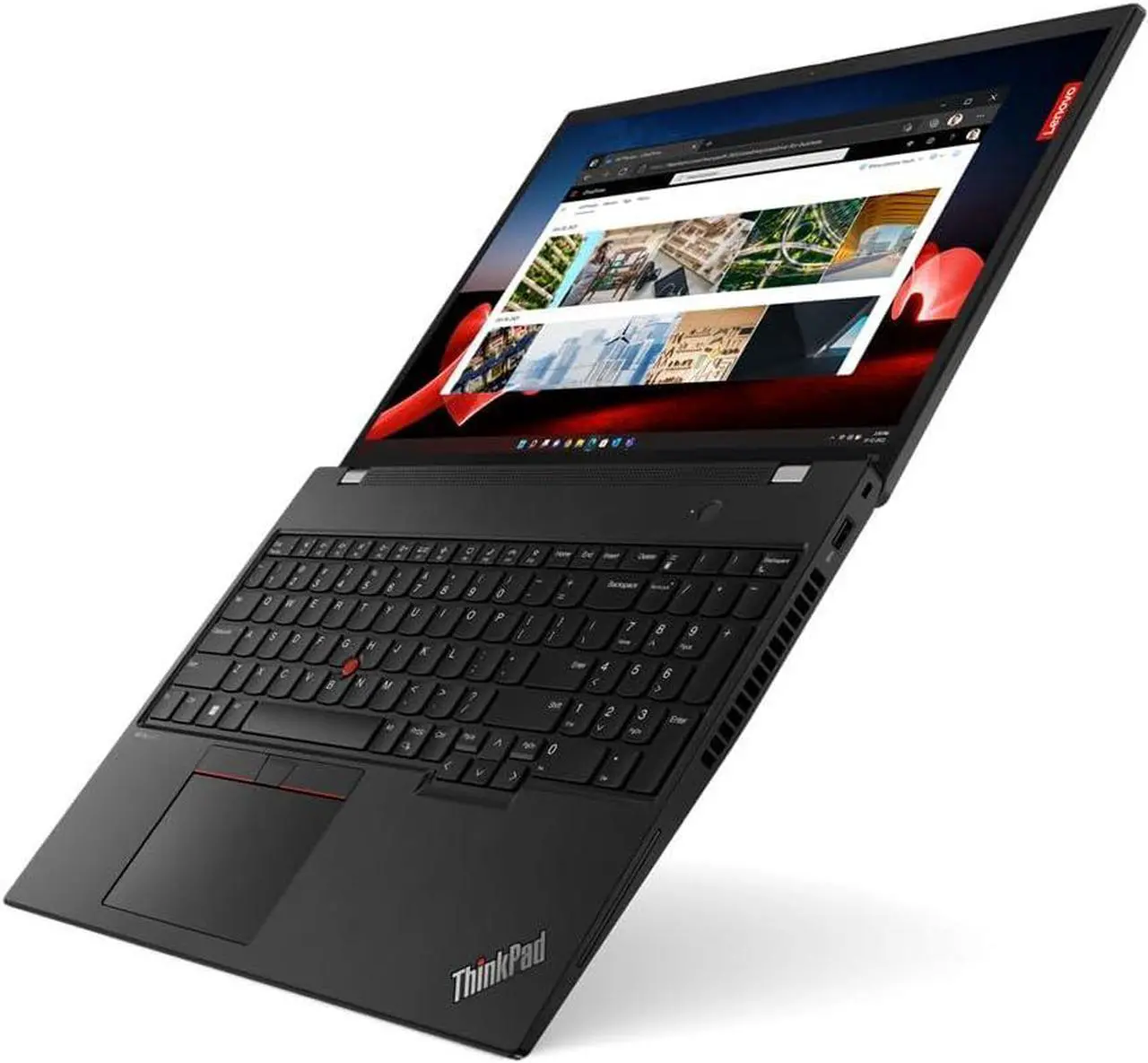 Alt view image 6 of 6 - Lenovo ThinkPad T16 Business Laptop, 16" FHD+ Display, Intel 10 Cores i7-1355U Processor, Intel Iris Xe Graphics, 40GB DDR4  2TB PCIe SSD, Fingerprint, Webcam, Ethernet, Wi-Fi 6E, Windows 11