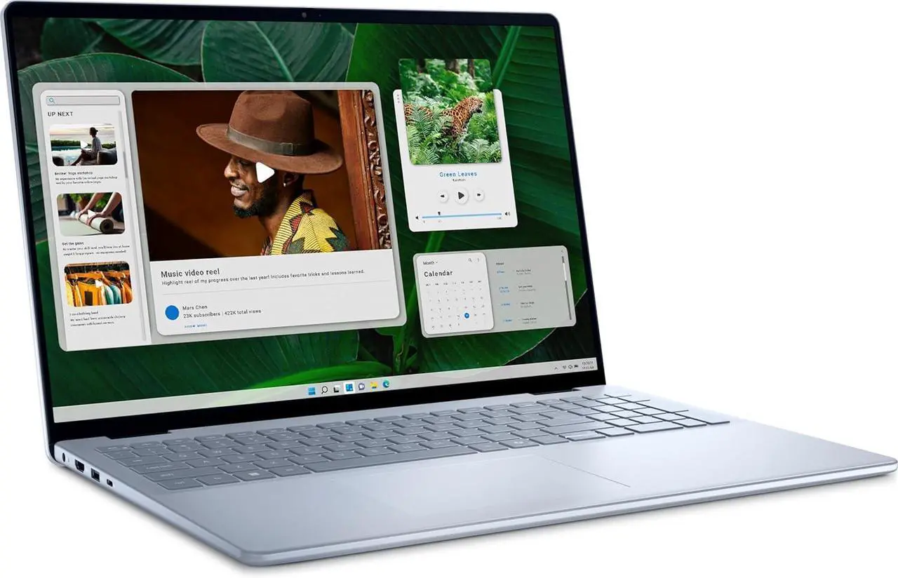 Alt view image 3 of 7 - Dell Inspiron 16 Business Laptop, 16" WUXGA Touchscreen, Intel Core 7 150U 10-Core Processor, Intel Iris Xe Graphics, 16GB DDR4  512GB PCIe SSD, Wi-Fi 6E Backlit KB Fingerprint, Windows 11