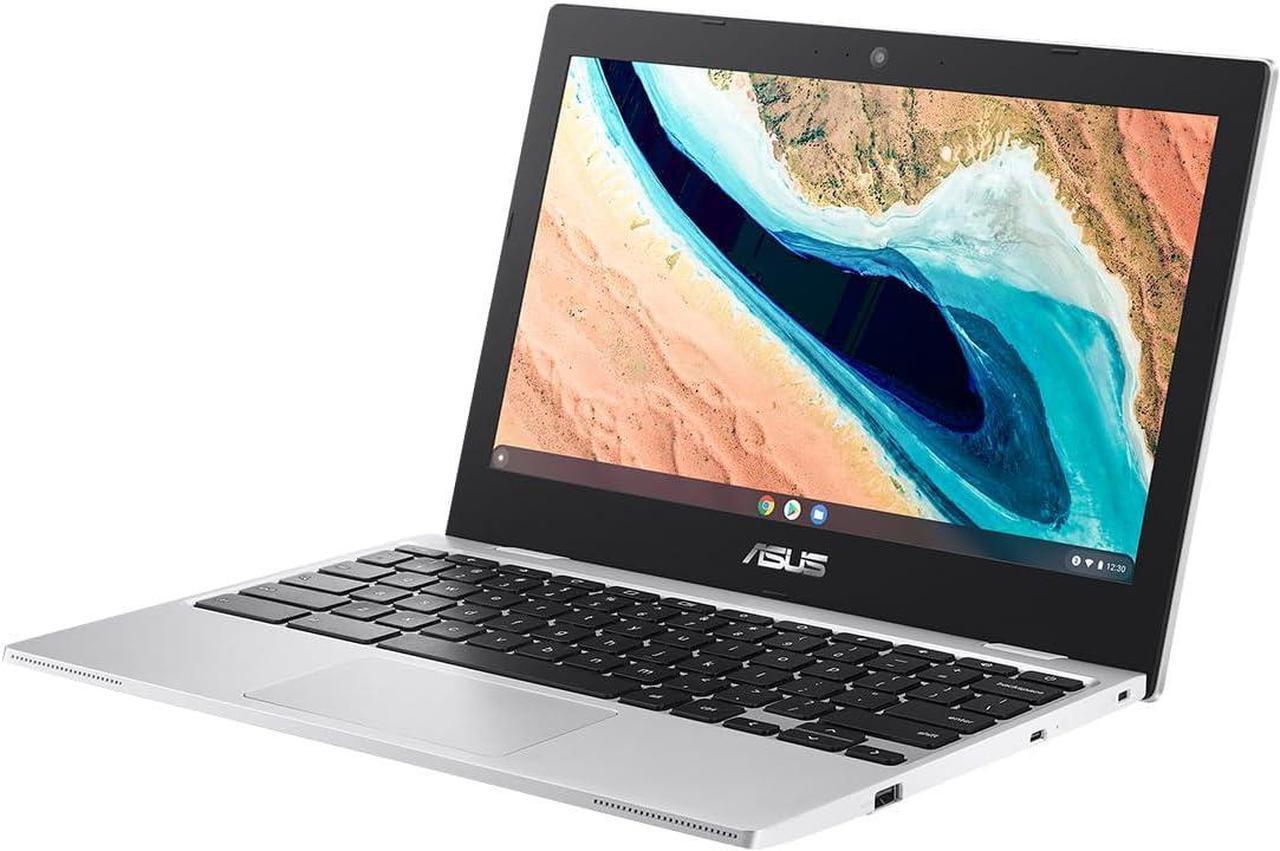 Alt view image 3 of 7 - ASUS Chromebook CX1 Laptop, 11.6" HD Display, Intel Celeron N4020 2 cores Processor, Intel UHD Graphics, 64GB eMMC, 4GB RAM, Wi-Fi 5 + Bluetooth 5.1, Chrome OS