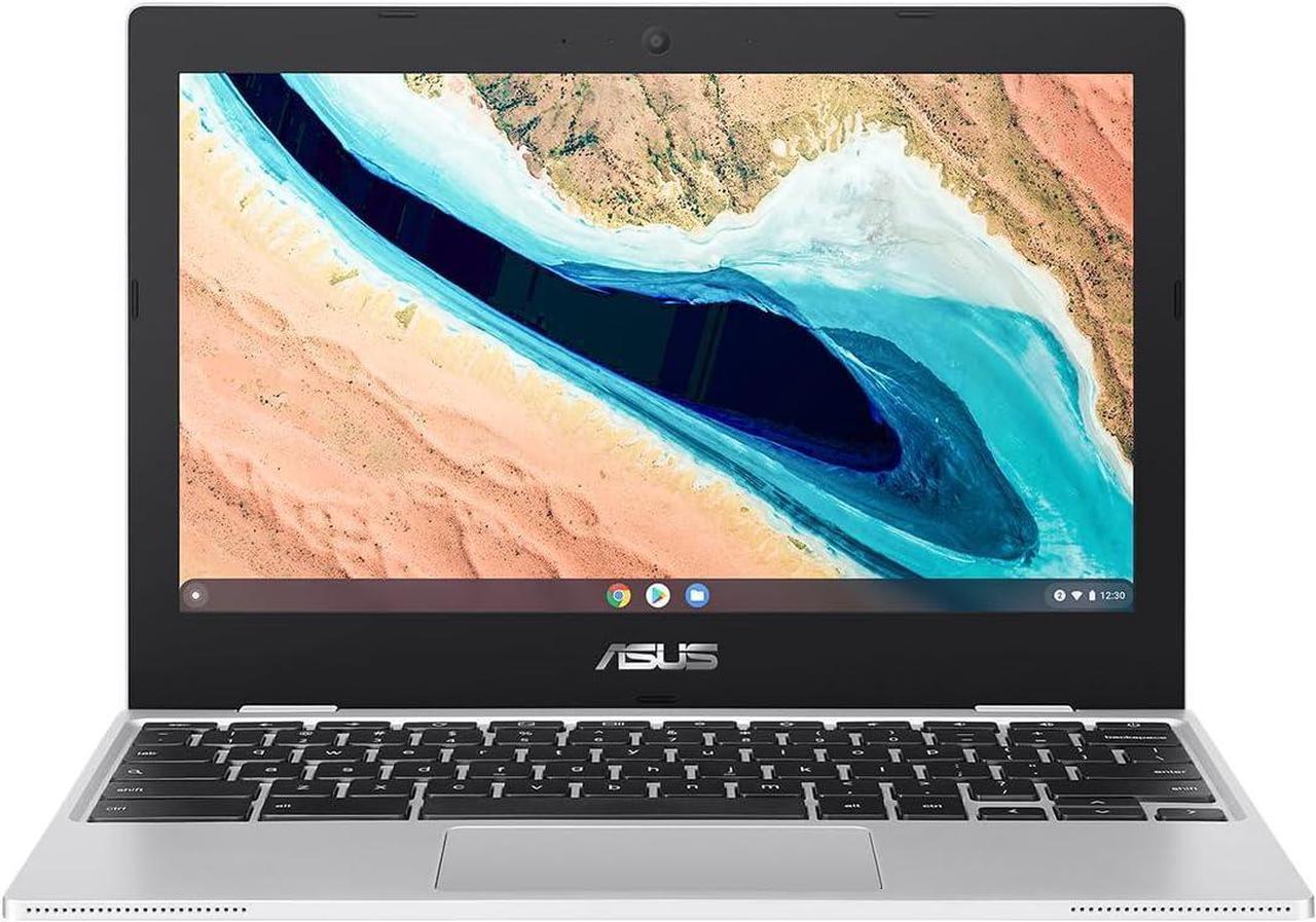 Alt view image 2 of 7 - ASUS Chromebook CX1 Laptop, 11.6" HD Display, Intel Celeron N4020 2 cores Processor, Intel UHD Graphics, 64GB eMMC, 4GB RAM, Wi-Fi 5 + Bluetooth 5.1, Chrome OS