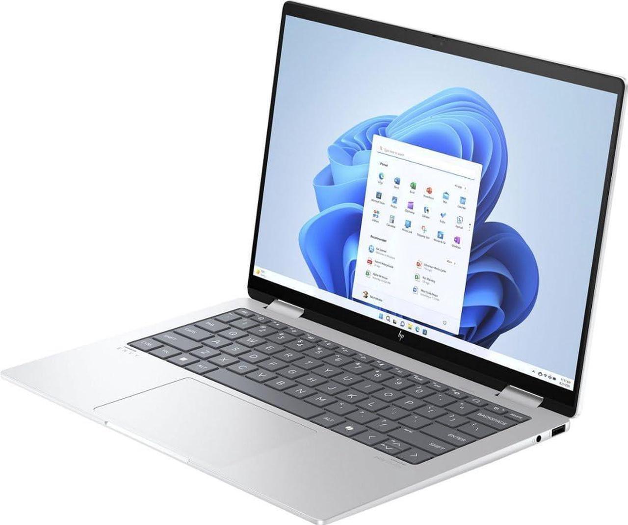 Alt view image 6 of 6 - HP Envy x360 2-in-1 14 Laptop, 14" FHD+ Touchscreen, AMD 6-core Ryzen 5 8640HS Processor, AMD Radeon Graphics, 16GB DDR4  2TB PCIe SSD, Backlit keyboard Wi-Fi 6E Bluetooth 5.3, Windows 11