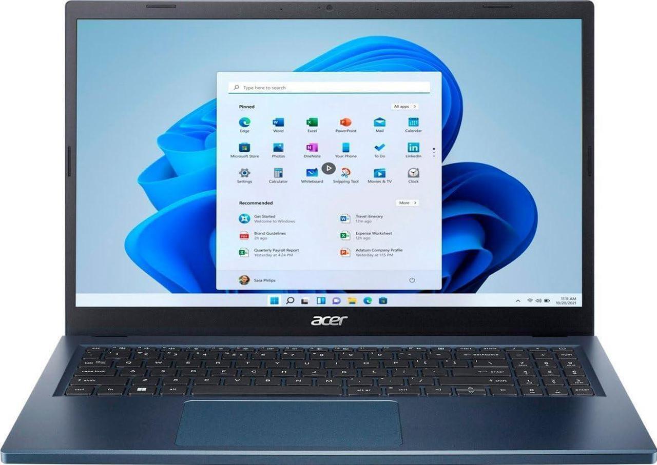Main image of Acer Aspire 3 15 Laptop, 15.6" FHD (1920 x 1080) Touchscreen, AMD Ryzen 5 7520U 4 Cores Processor, AMD Radeon Graphics, 8GB  DDR4  256GB  PCIe SSD, Wi-Fi 6, Windows 11 Home